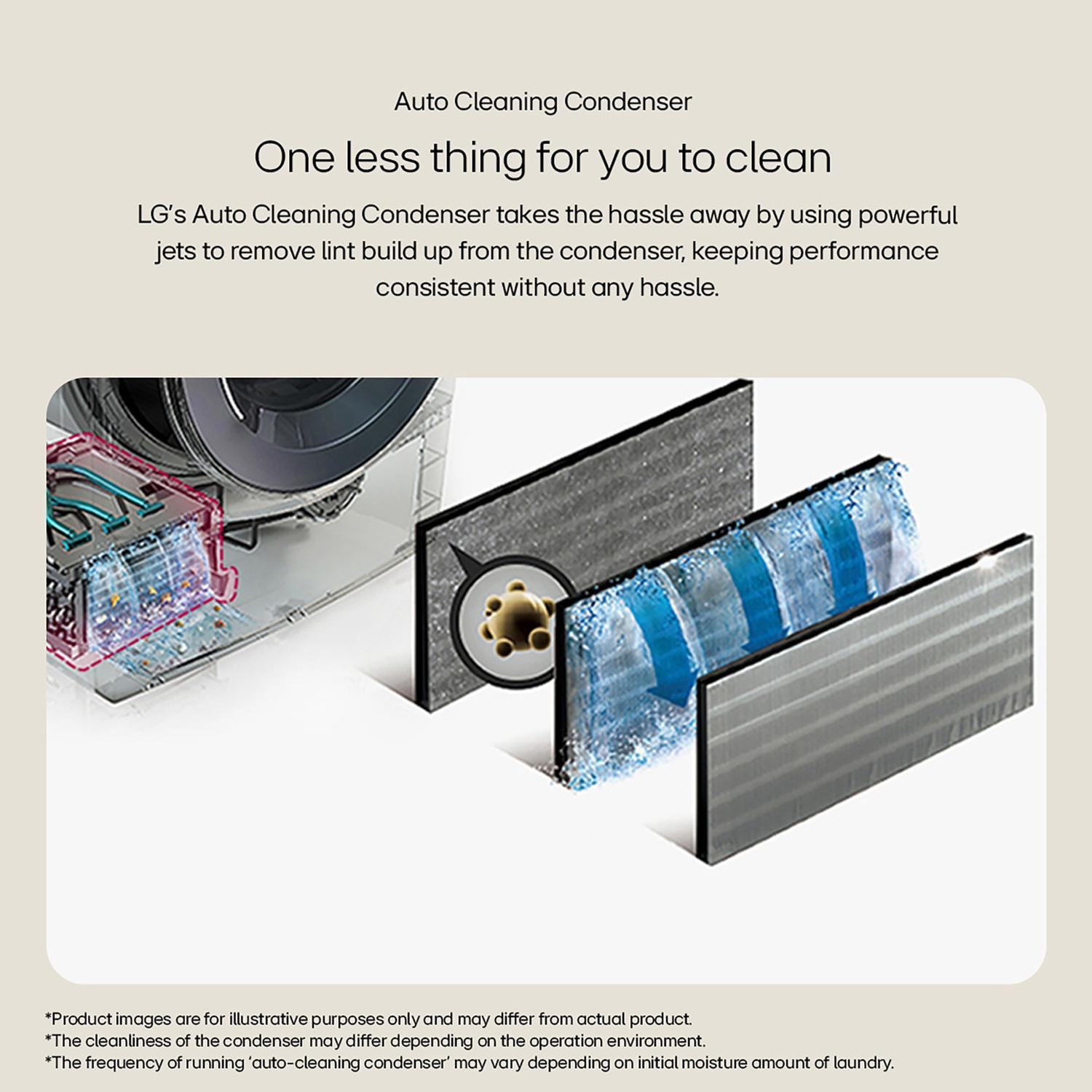 LG Series 4 ThinQ FDV709GN  9 kg Heat Pump Tumble Dryer - Slate Grey thumbnail image