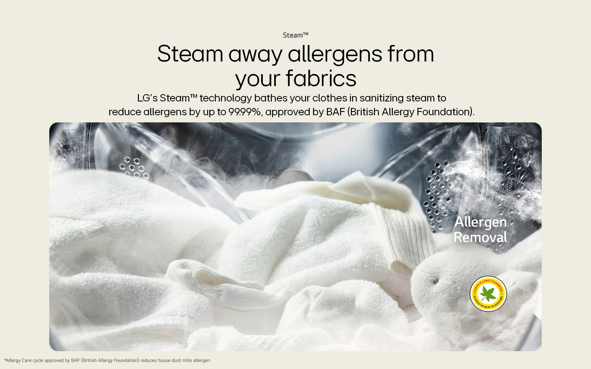 LG FWY606WWLN1 10kg/6kg 1400 Spin Washer Dryer - White thumbnail image