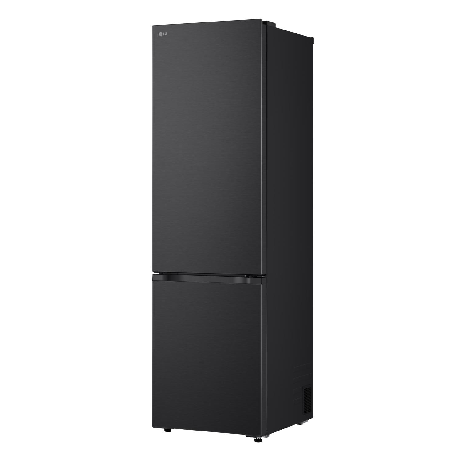 LG GBBS524CEV 59.7cm Frost Free Fridge Freezer - Essence Black Steel thumbnail image