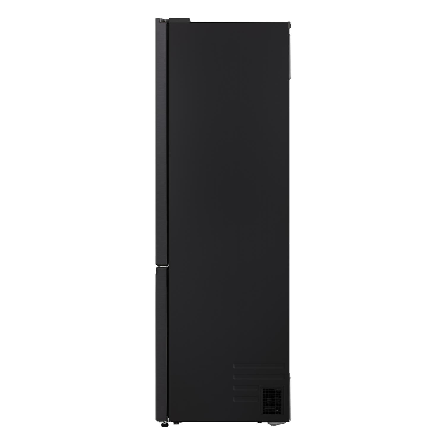 LG GBBS524CEV 59.7cm Frost Free Fridge Freezer - Essence Black Steel thumbnail image