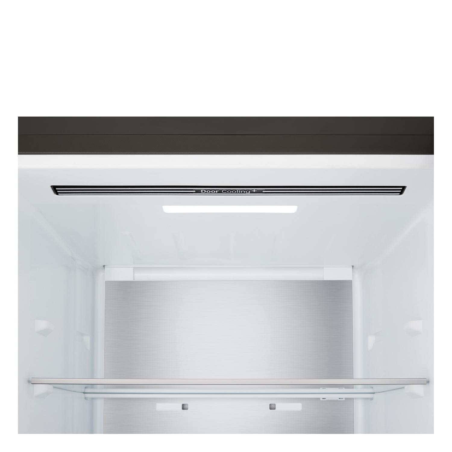 LG GBBS524CEV 59.7cm Frost Free Fridge Freezer - Essence Black Steel thumbnail image