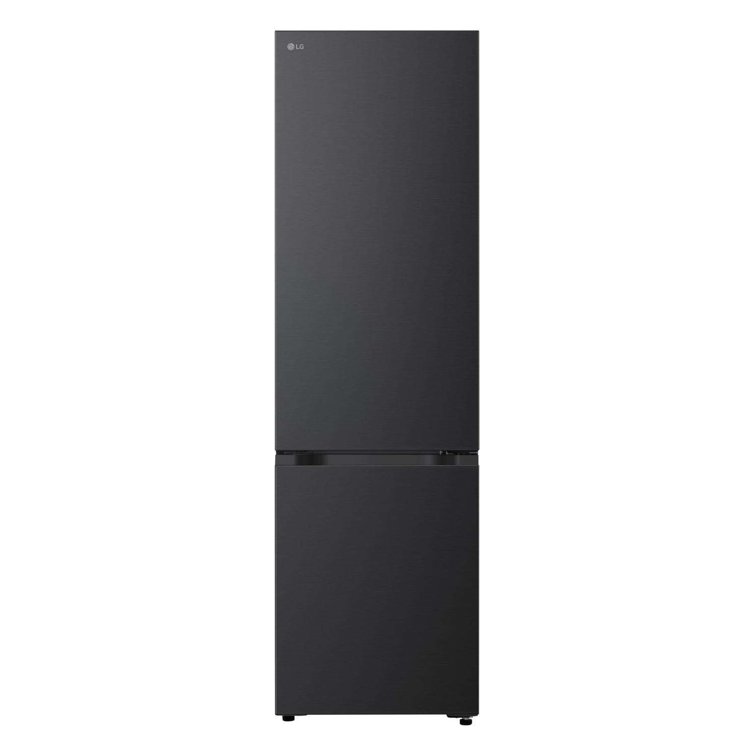 LG GBBS524CEV 59.7cm Frost Free Fridge Freezer - Essence Black Steel thumbnail image