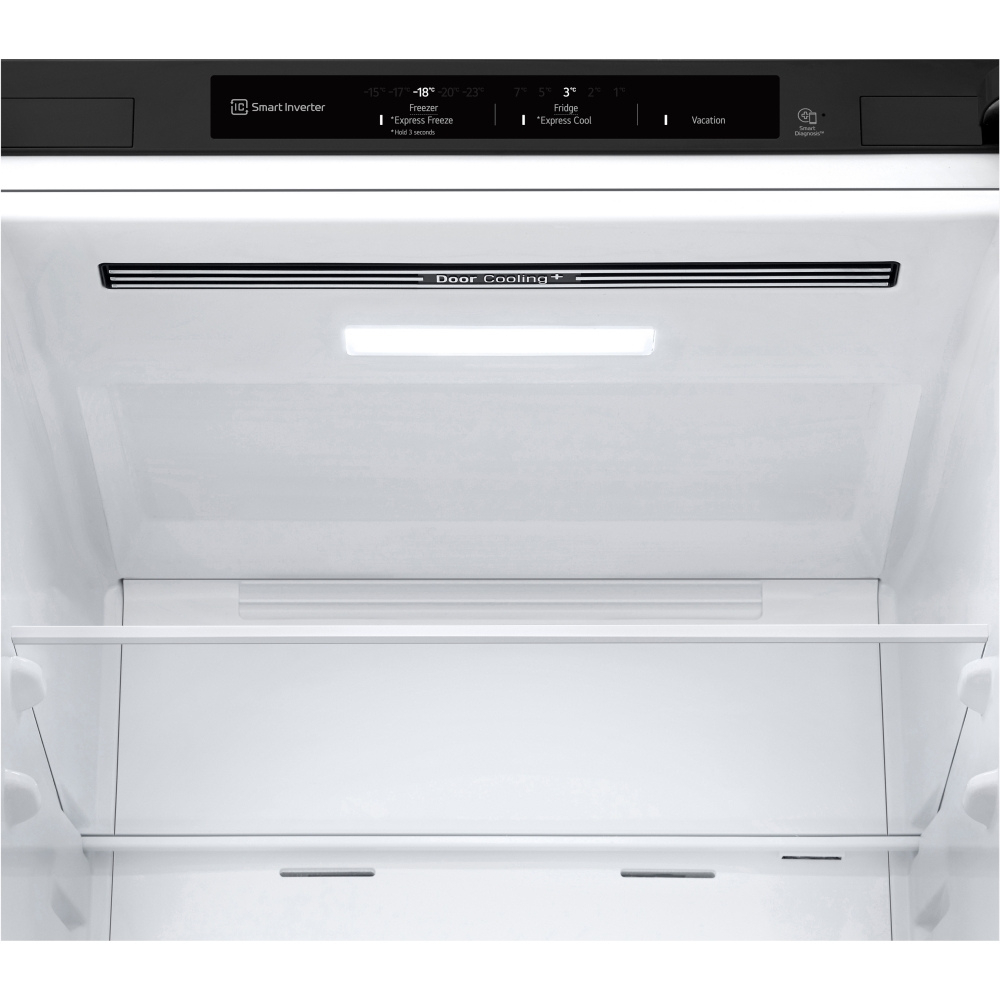 LG GBF3102EEP NatureFRESH 60/40 Fridge Freezer - Matte Black thumbnail image