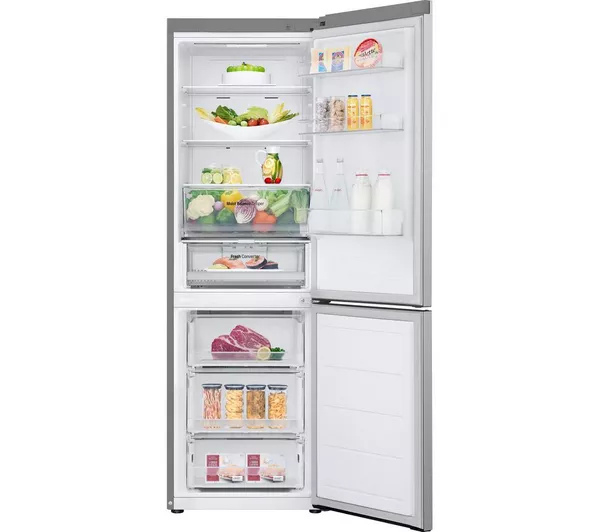 LG GBV3110EPY Fridge Freezer 60/40 No Frost Fridge Freezer - Prime Silver thumbnail image