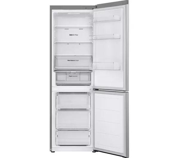 LG GBV3110EPY Fridge Freezer 60/40 No Frost Fridge Freezer - Prime Silver thumbnail image