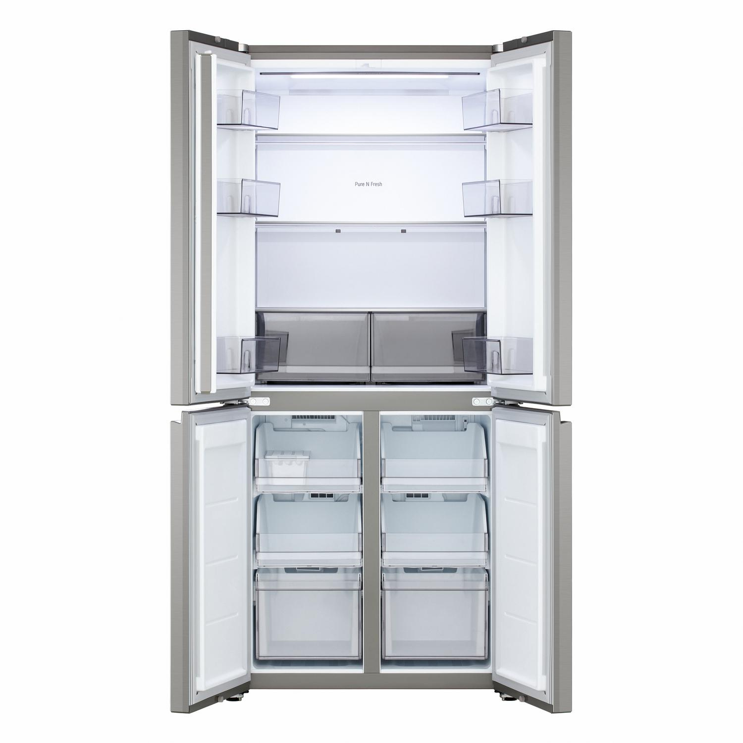 LG GMBS30SEPY 83.5cm 60/40 Total No Frost American Fridge Freezer - Silver thumbnail image