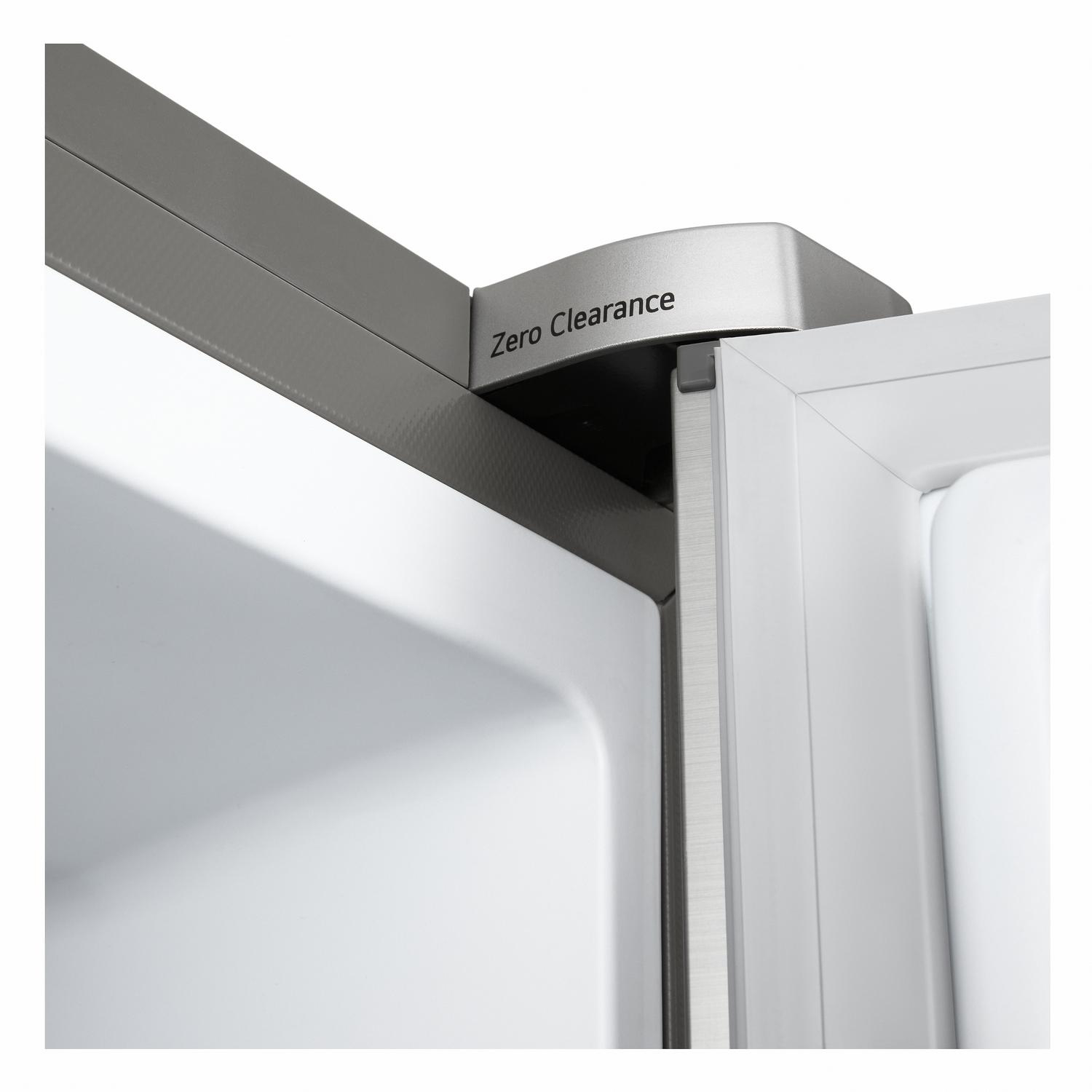 LG GMBS30SEPY 83.5cm 60/40 Total No Frost American Fridge Freezer - Silver thumbnail image