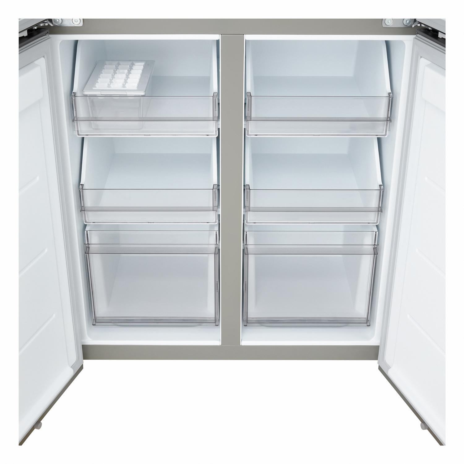 LG GMBS30SEPY 83.5cm 60/40 Total No Frost American Fridge Freezer - Silver thumbnail image