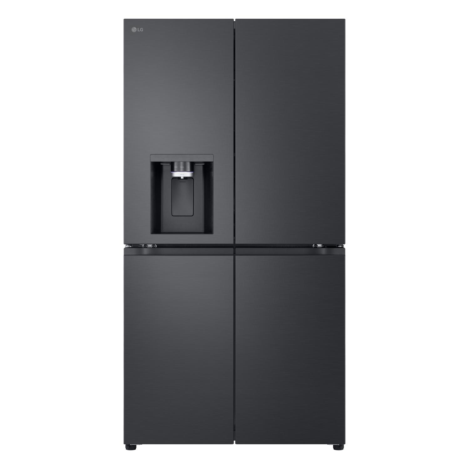 LG GMF960EV4E 91.4cm 50/50 Frost Free American Fridge Freezer - Essence Black Steel thumbnail image