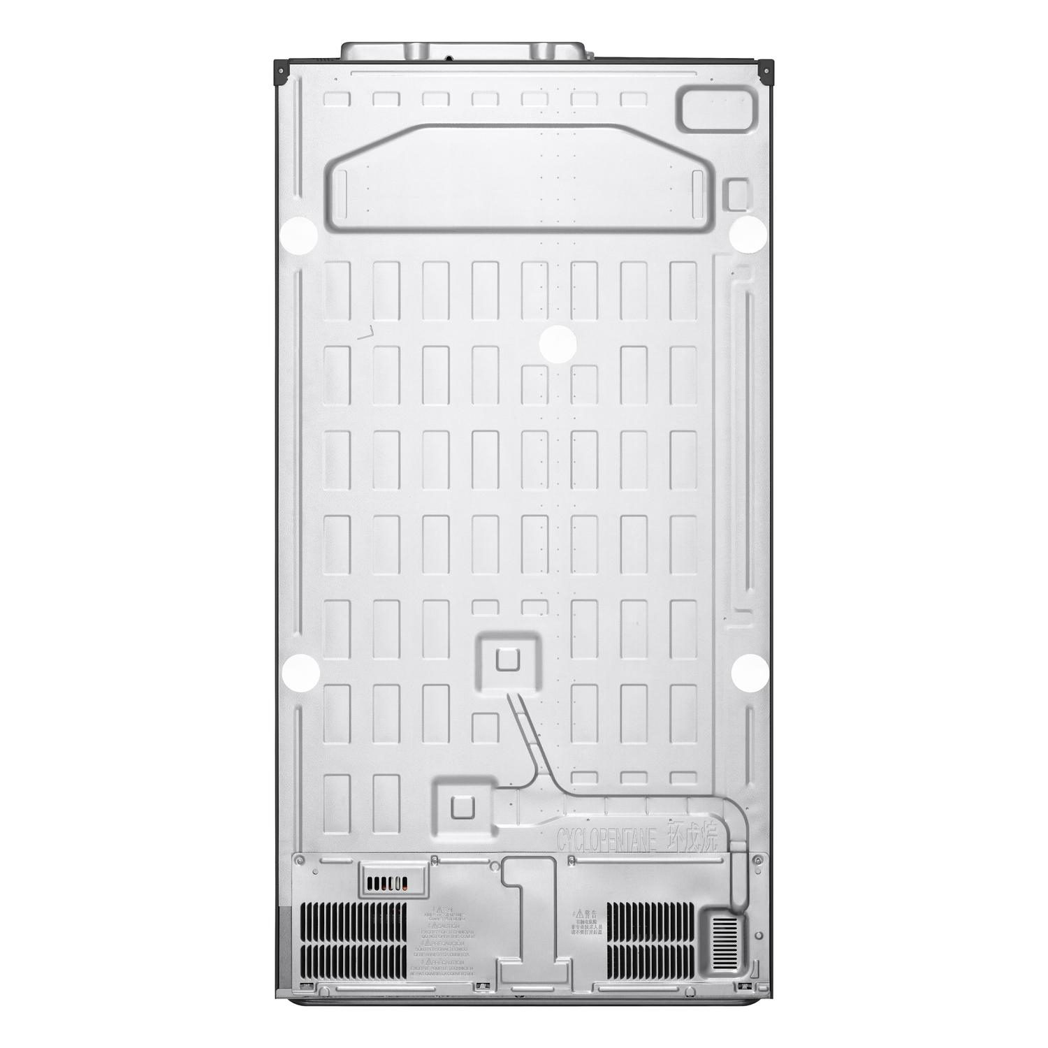 LG GSBC40PYPE 91.3cm 60/40 Frost Free American Fridge Freezer - Prime Silver thumbnail image
