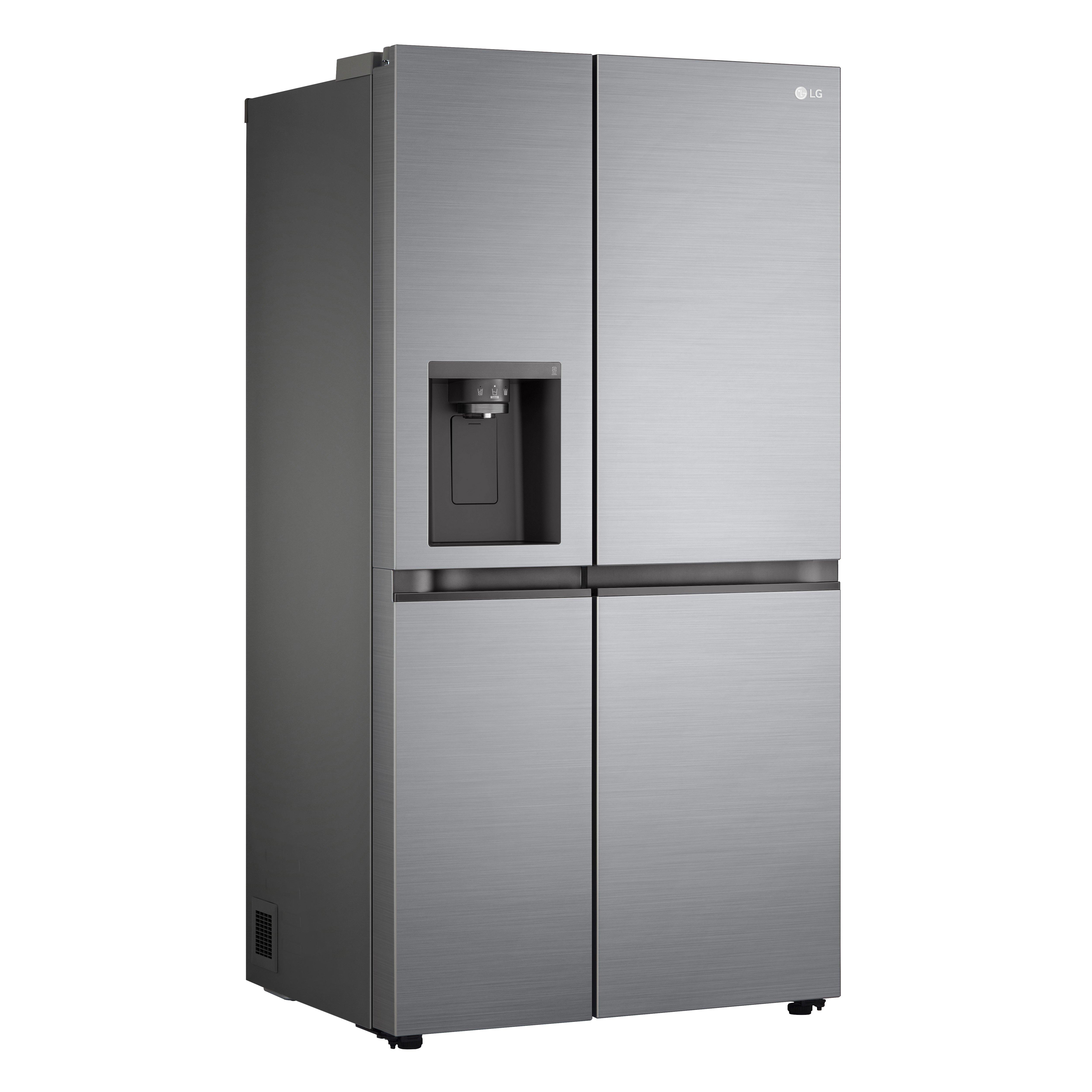 LG GSLV50PZXL 91.3cm Plumbed Frost Free American Style Fridge Freezer - Shiny Steel thumbnail image