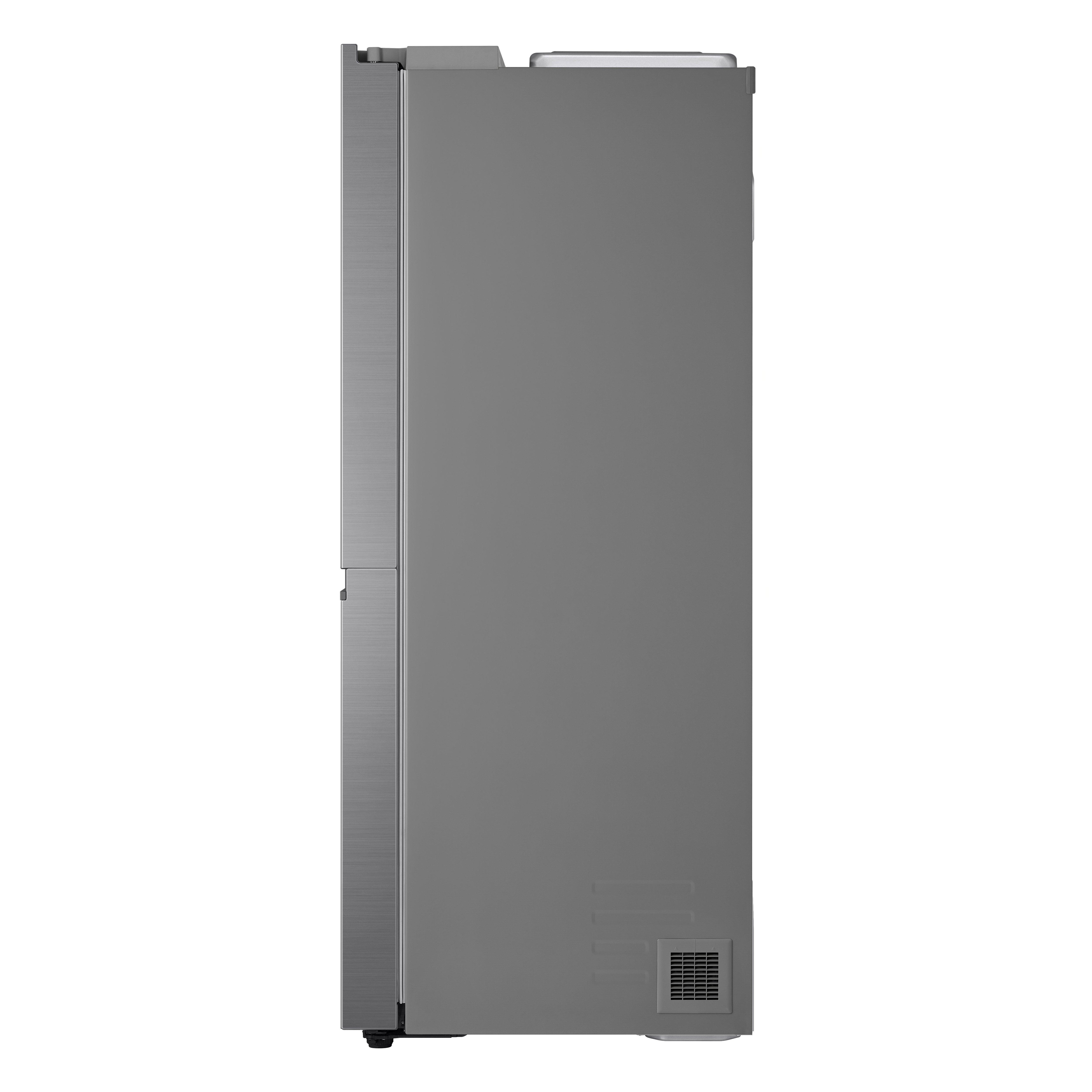 LG GSLV50PZXL 91.3cm Plumbed Frost Free American Style Fridge Freezer - Shiny Steel thumbnail image