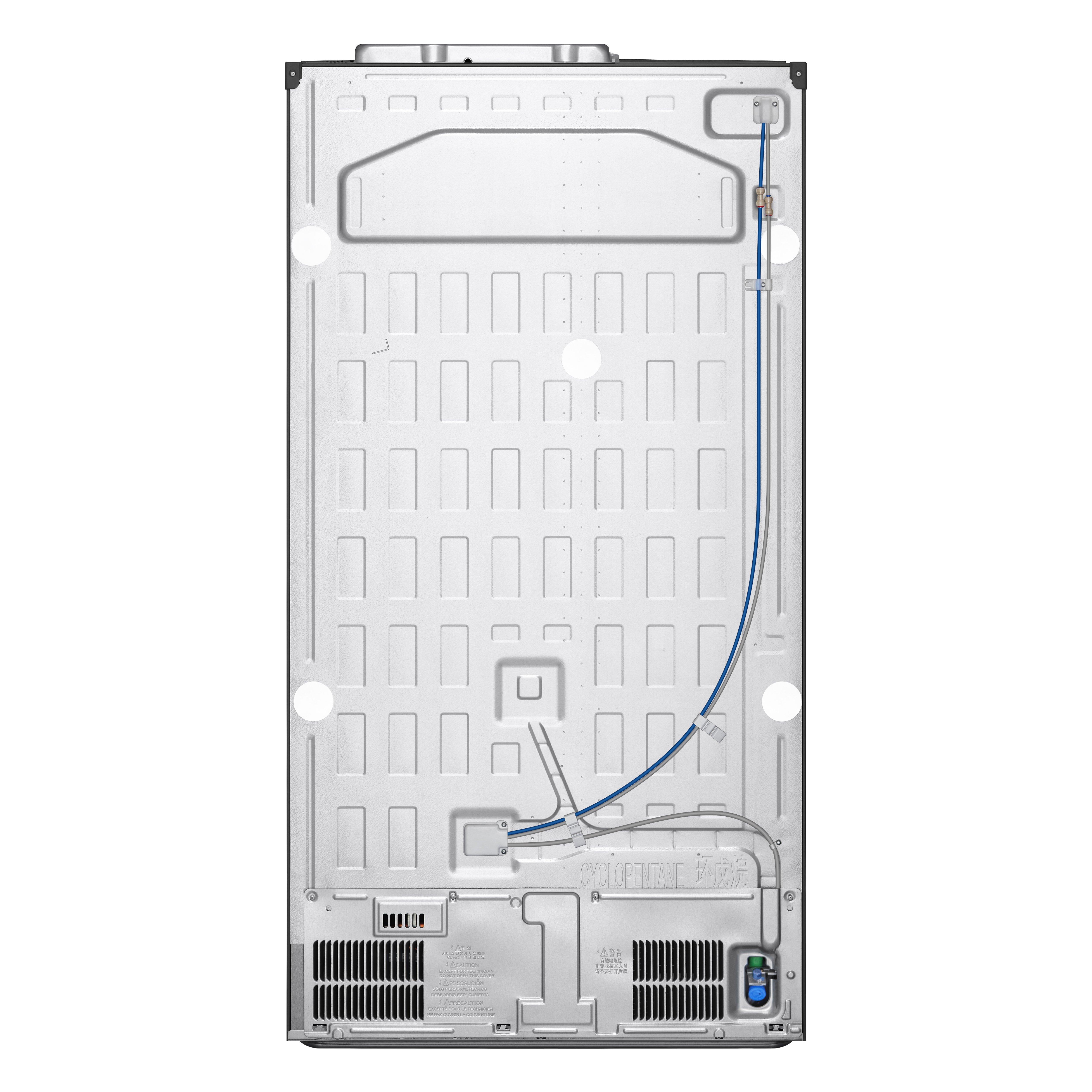 LG GSLV50PZXL 91.3cm Plumbed Frost Free American Style Fridge Freezer - Shiny Steel thumbnail image