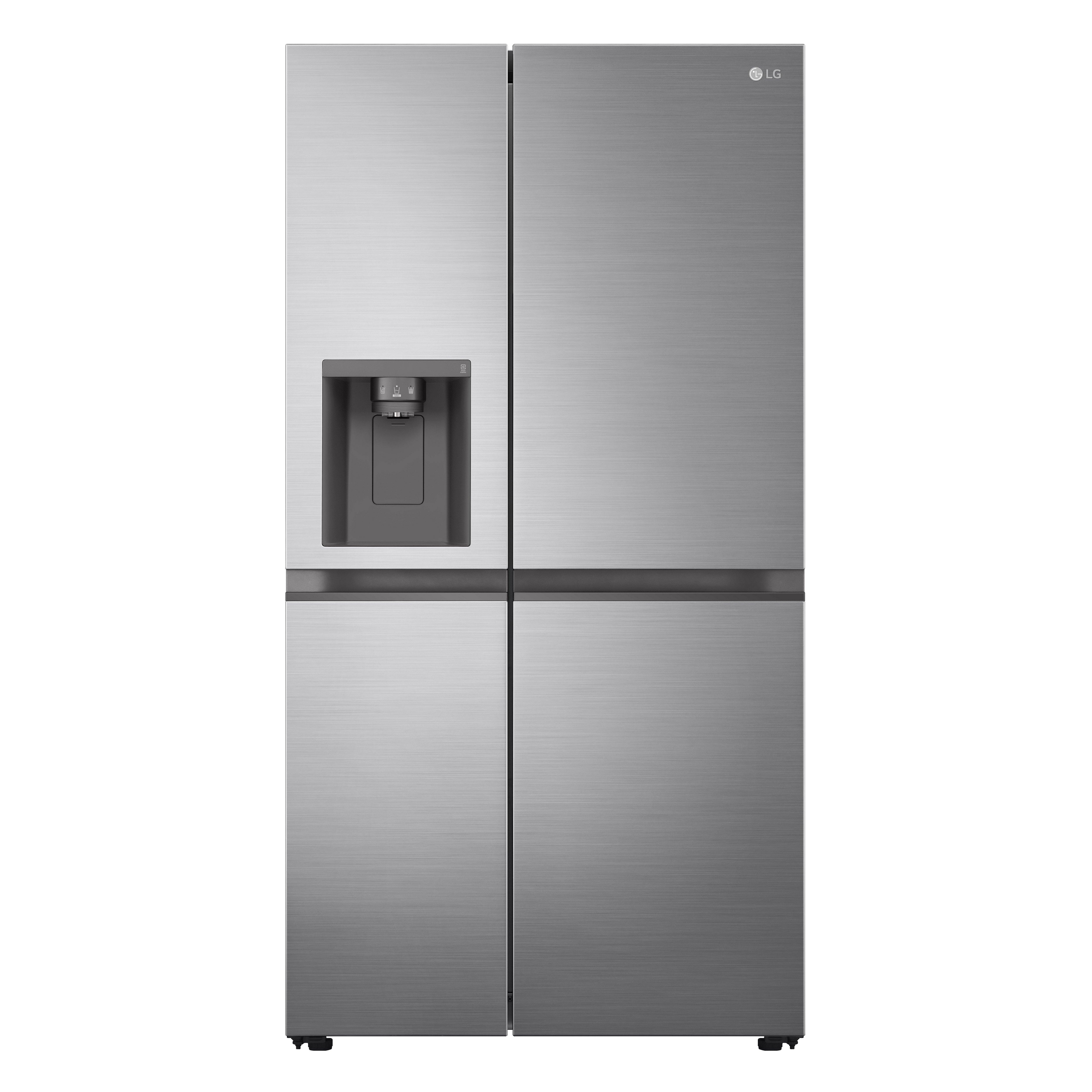 LG GSLV50PZXL 91.3cm Plumbed Frost Free American Style Fridge Freezer - Shiny Steel thumbnail image