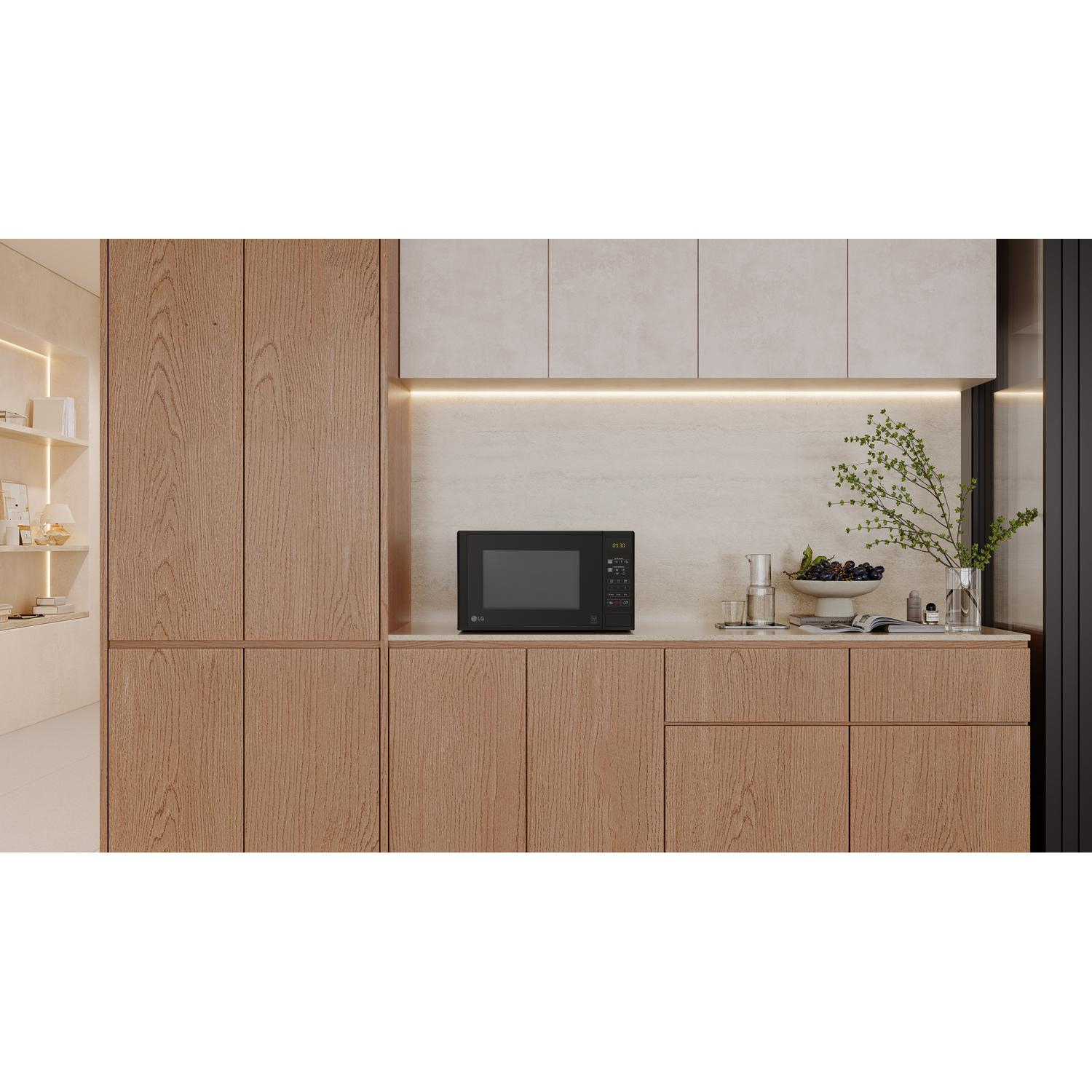 LG MS2042D 20 Litres Microwave - Black thumbnail image
