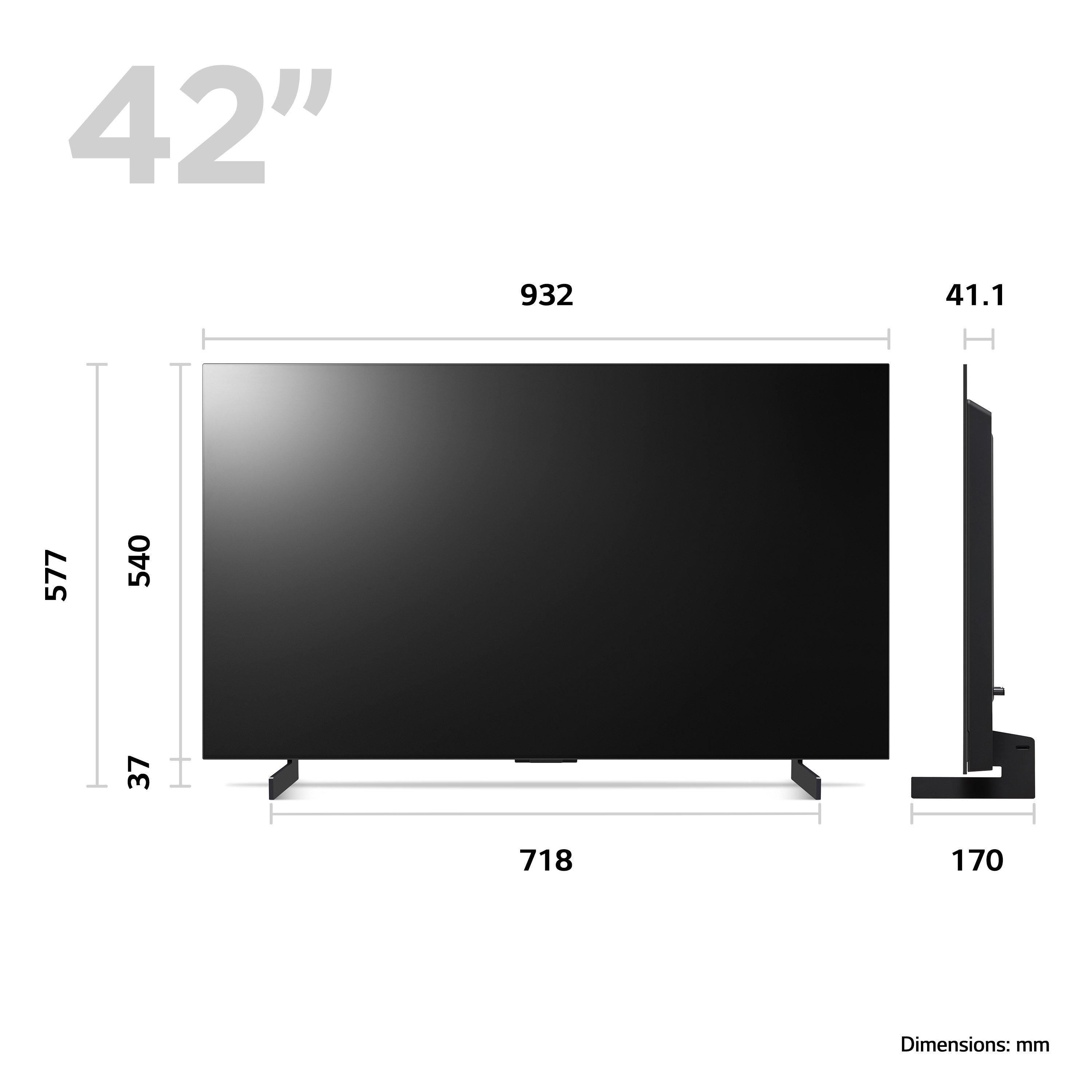 LG OLED42C34LA_AEK 42" 4K Smart OLED TV thumbnail image