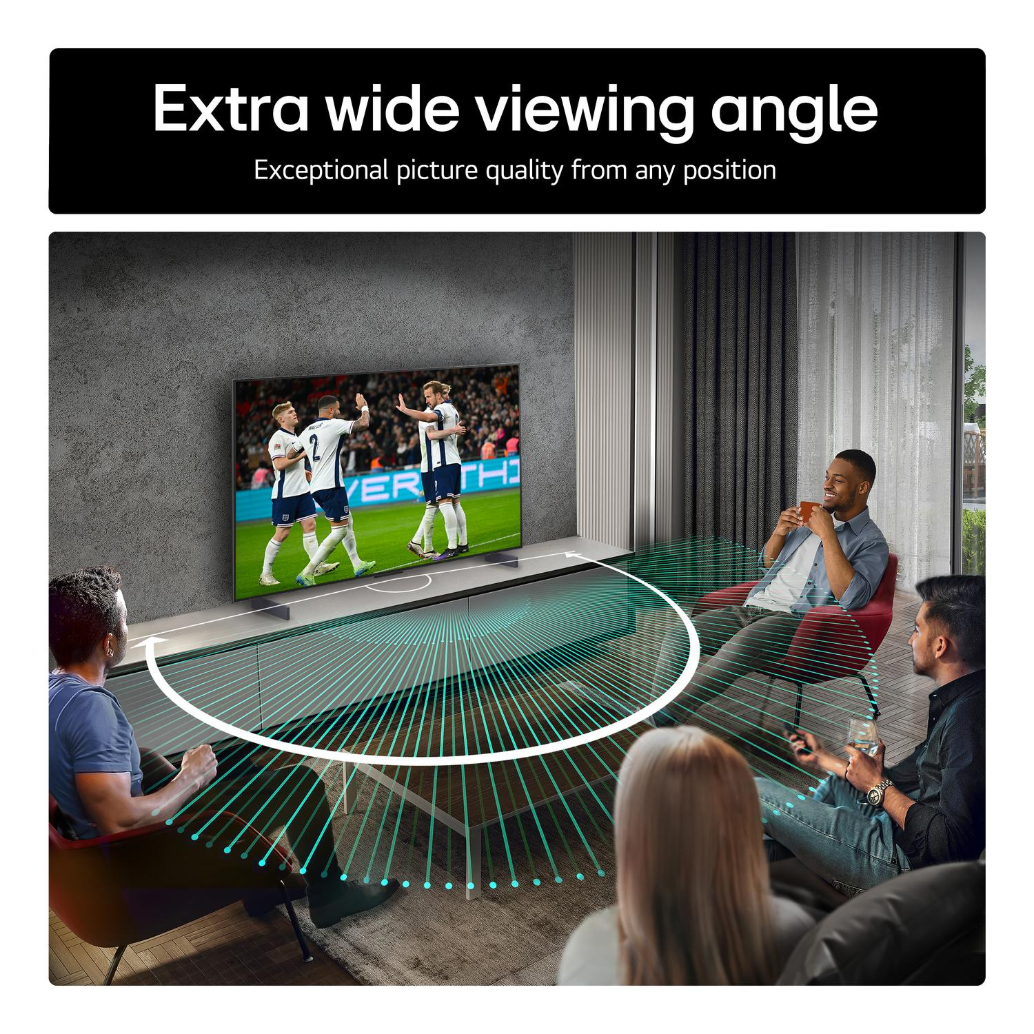 LG OLED42C55LA.AEK 42" 4K Ultra HD OLED evo AI C5 Smart TV thumbnail image