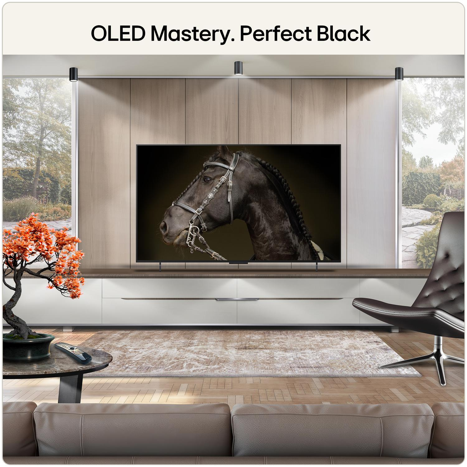LG OLED42C66LB.AEK 42" 4K OLED Smart TV - Dark Titan Silver thumbnail image