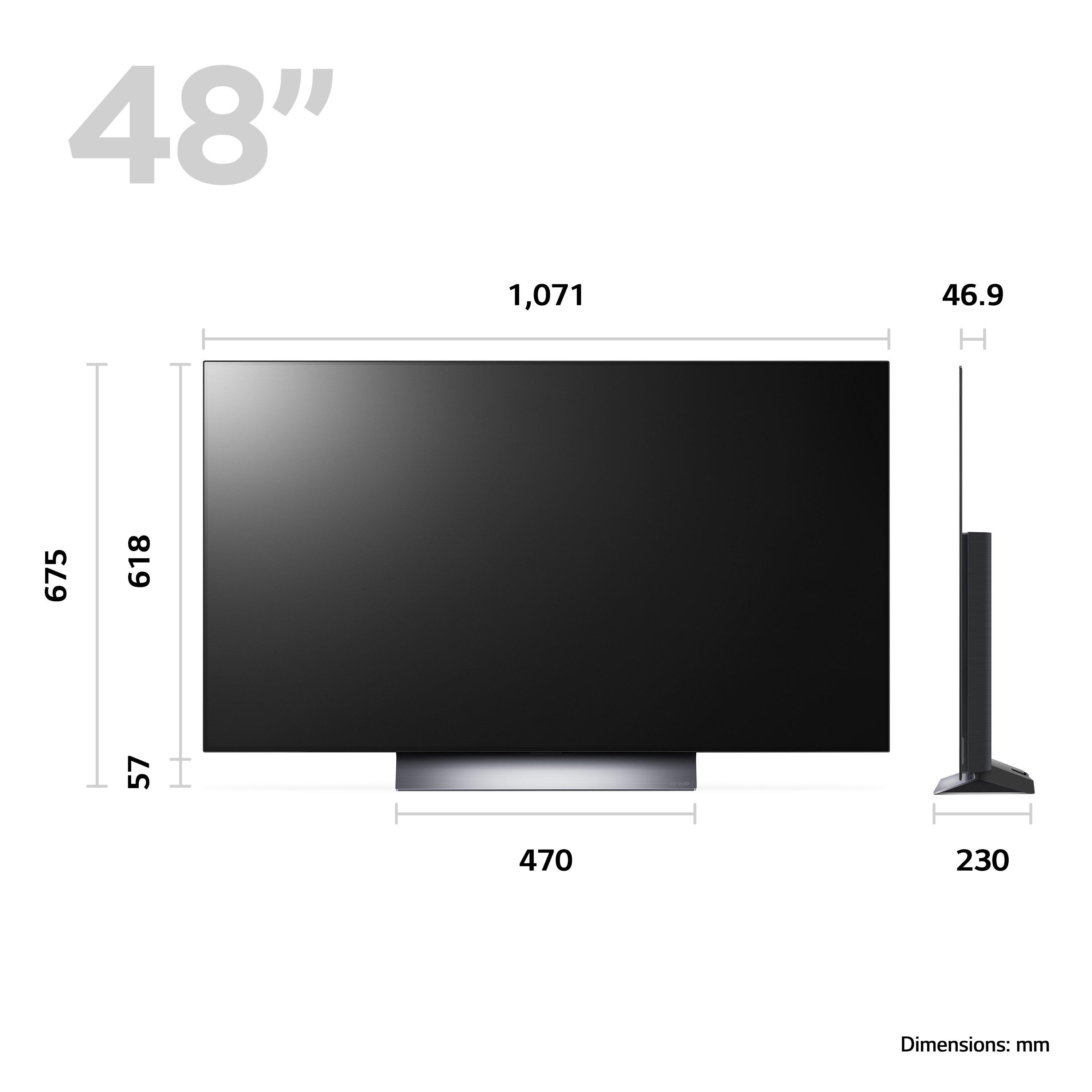 LG OLED48C36LA_AEK 48" 4K Smart OLED TV thumbnail image