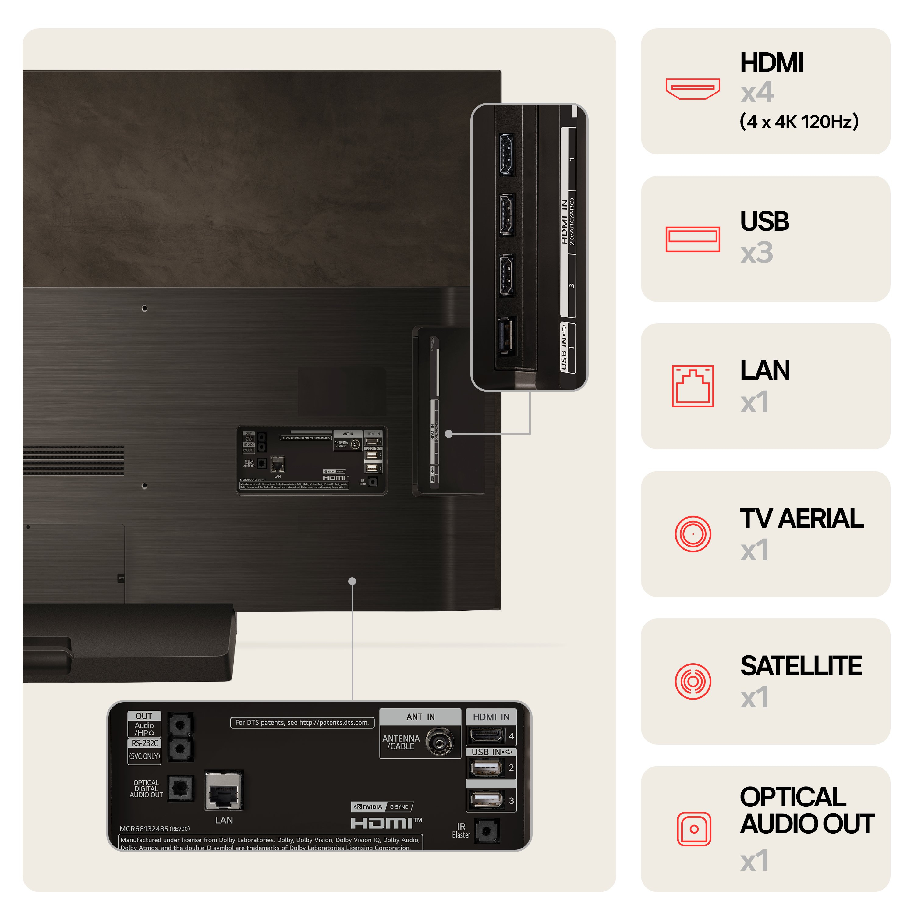 LG OLED48C46LA.AEK 48" 4K OLED EVO Smart TV thumbnail image