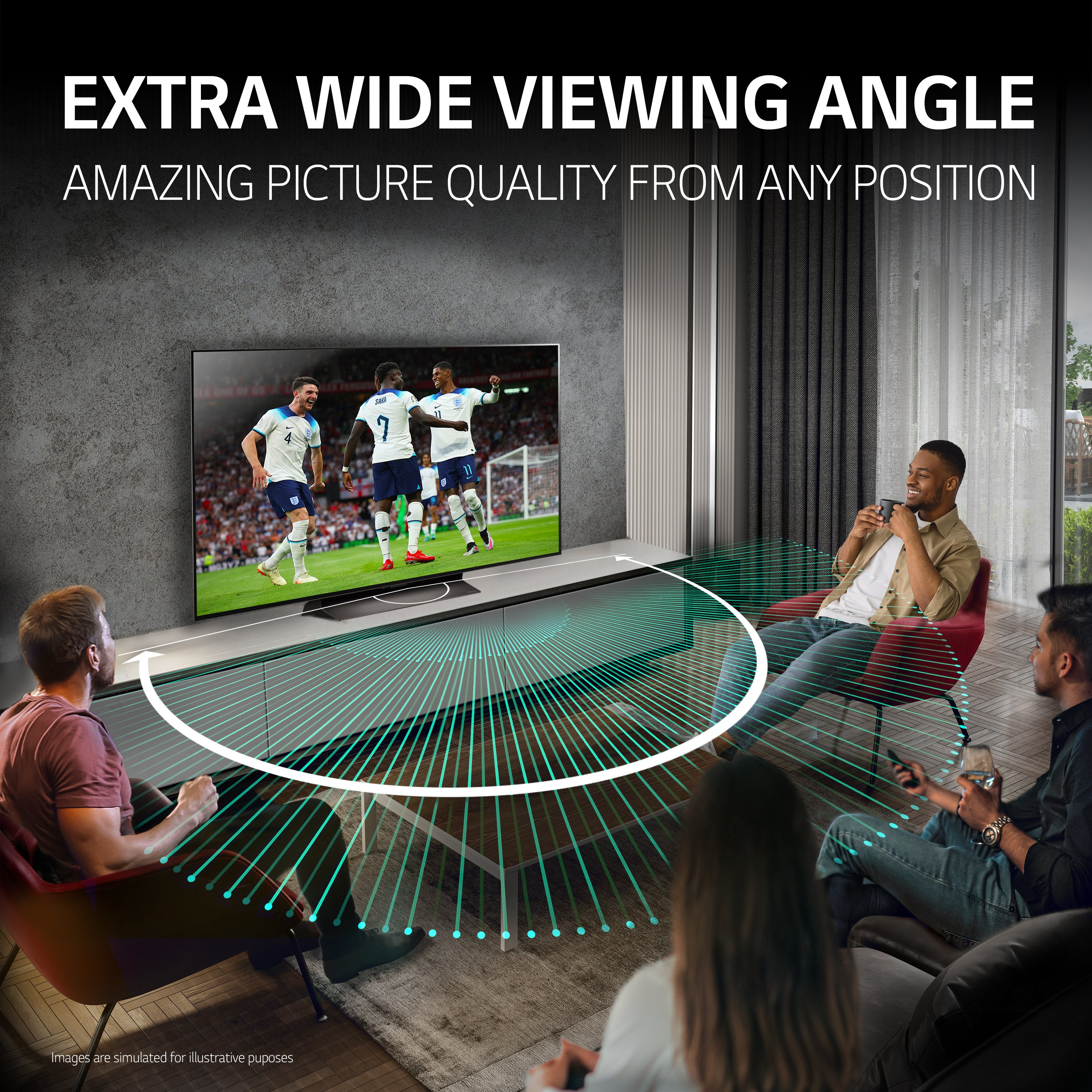 LG OLED48C46LA.AEK 48" 4K OLED EVO Smart TV thumbnail image