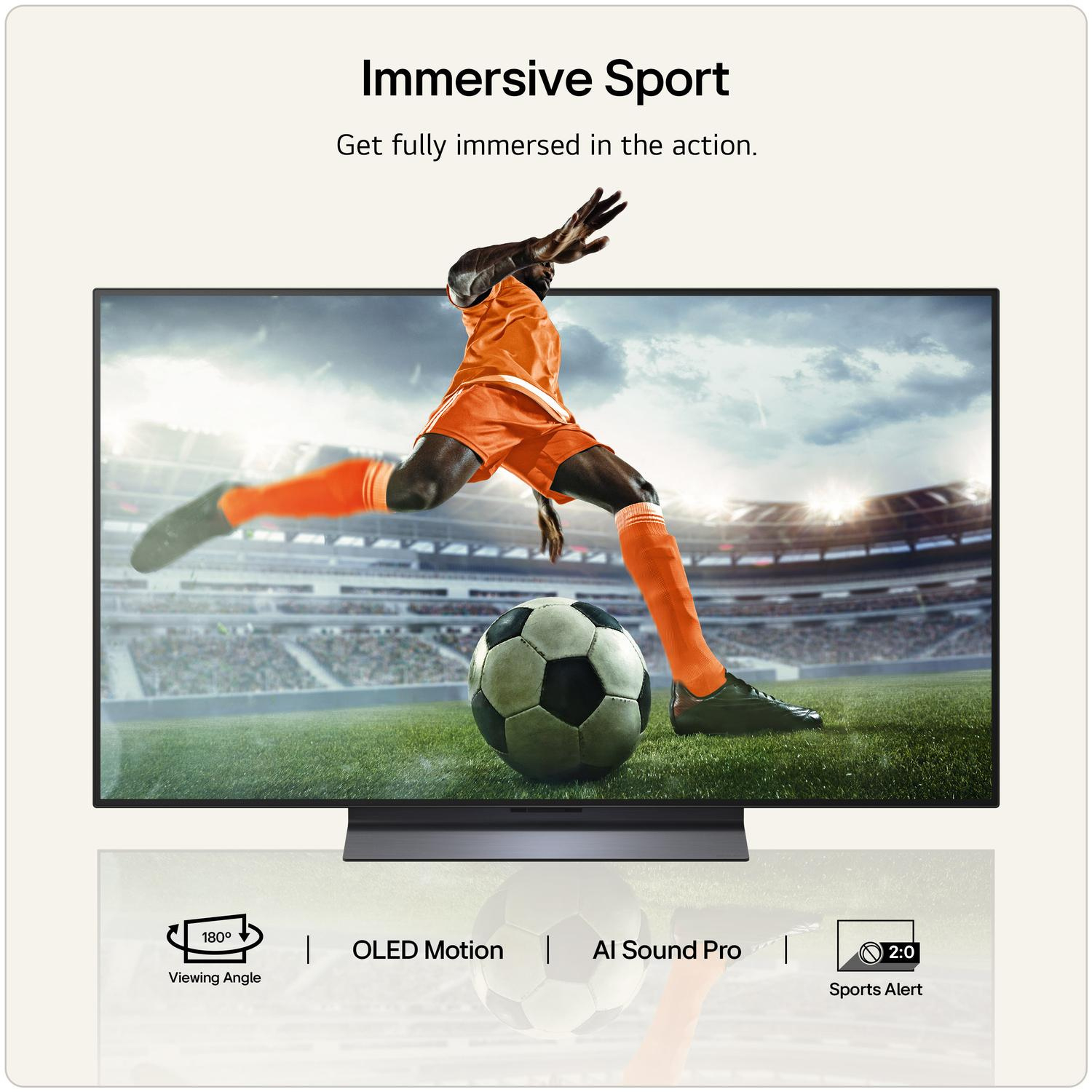 LG OLED48C66LB.AEK 48" 4K OLED evo AI Smart TV thumbnail image
