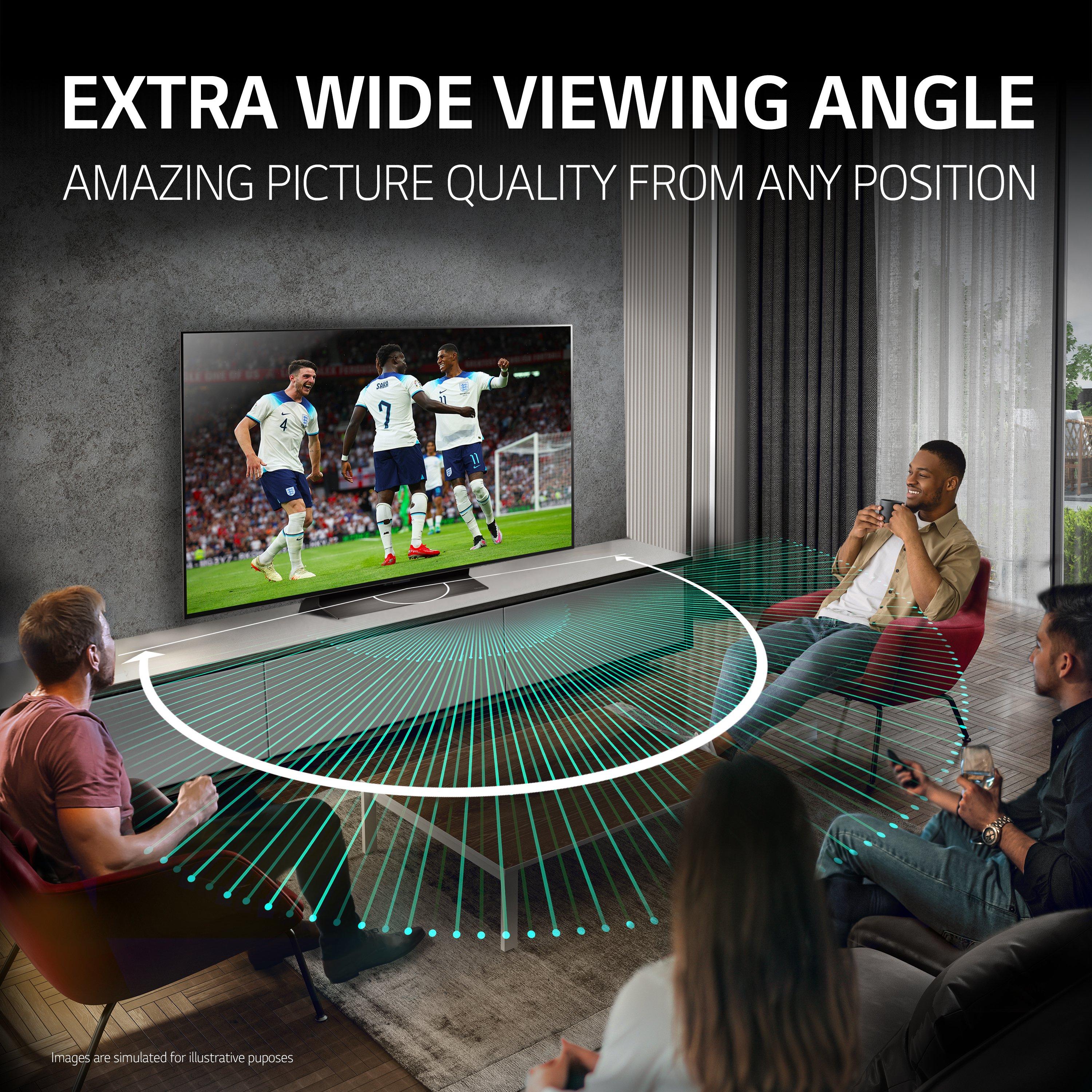 LG OLED55C46LA.AEK 55" 4K OLED EVO Smart TV thumbnail image