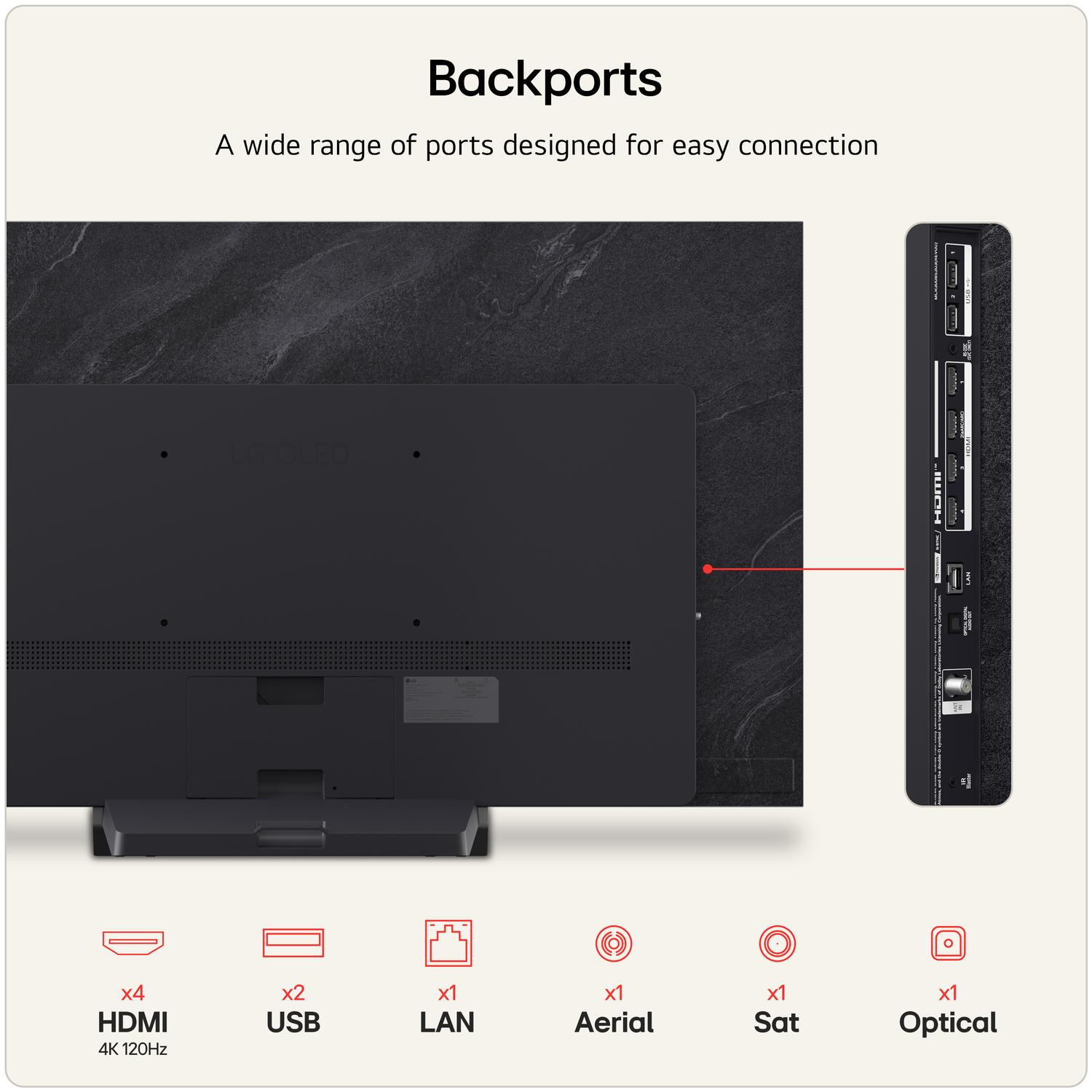 LG OLED55C66LB.AEK 55" 4K OLED evo AI Smart TV thumbnail image