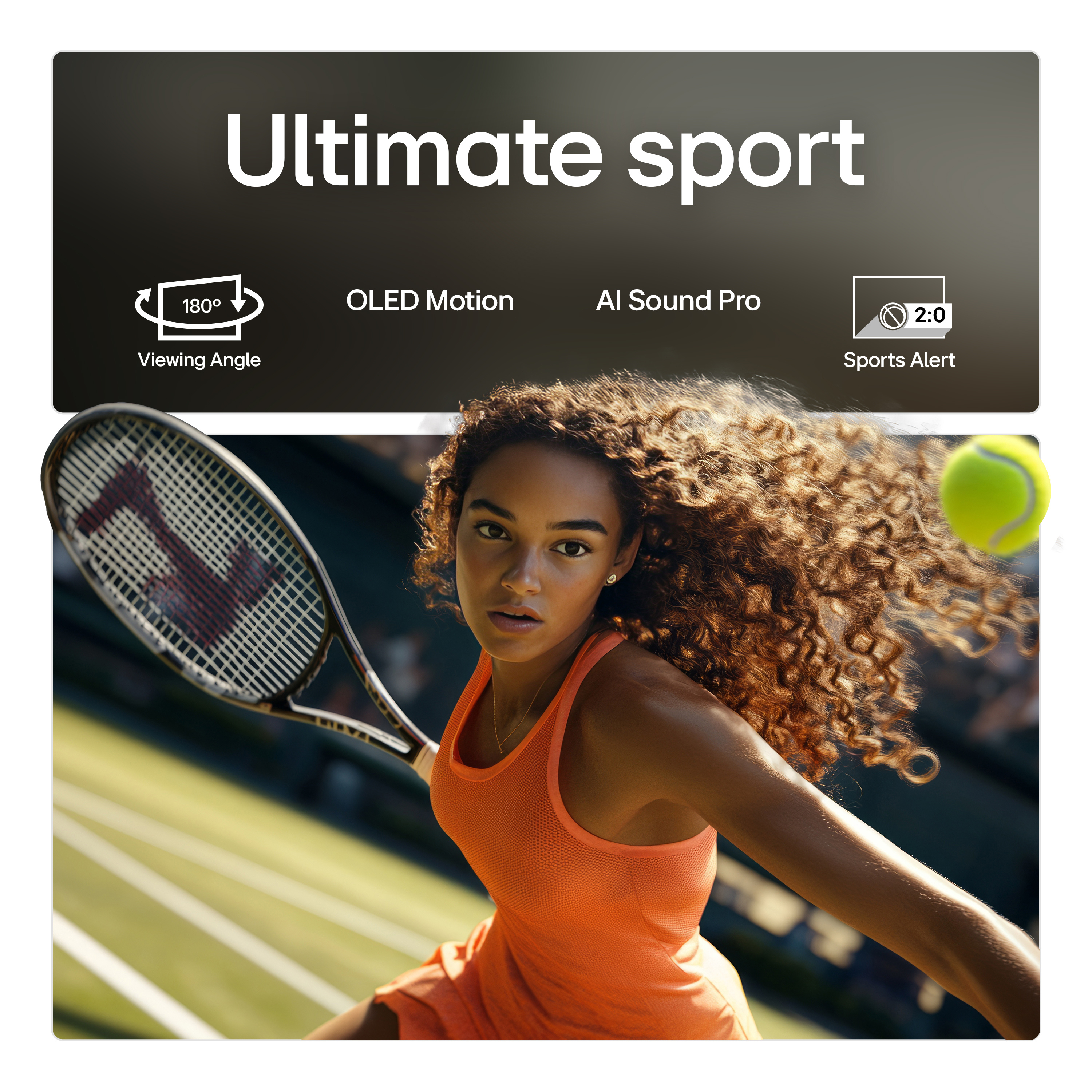 AI G5 4K Smart TV - Black thumbnail image