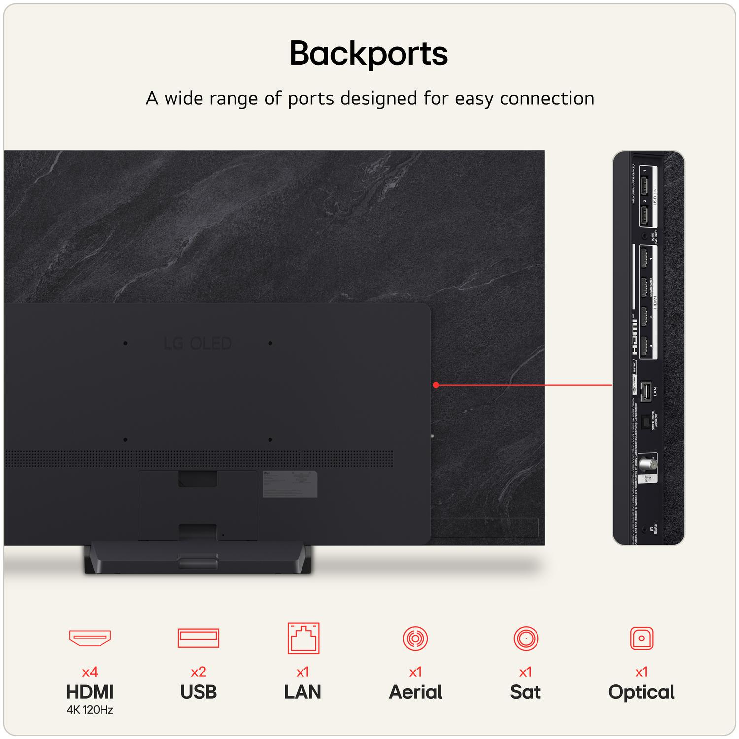 LG OLED65C66LB.AEK 65" 4K OLED evo AI Smart TV thumbnail image