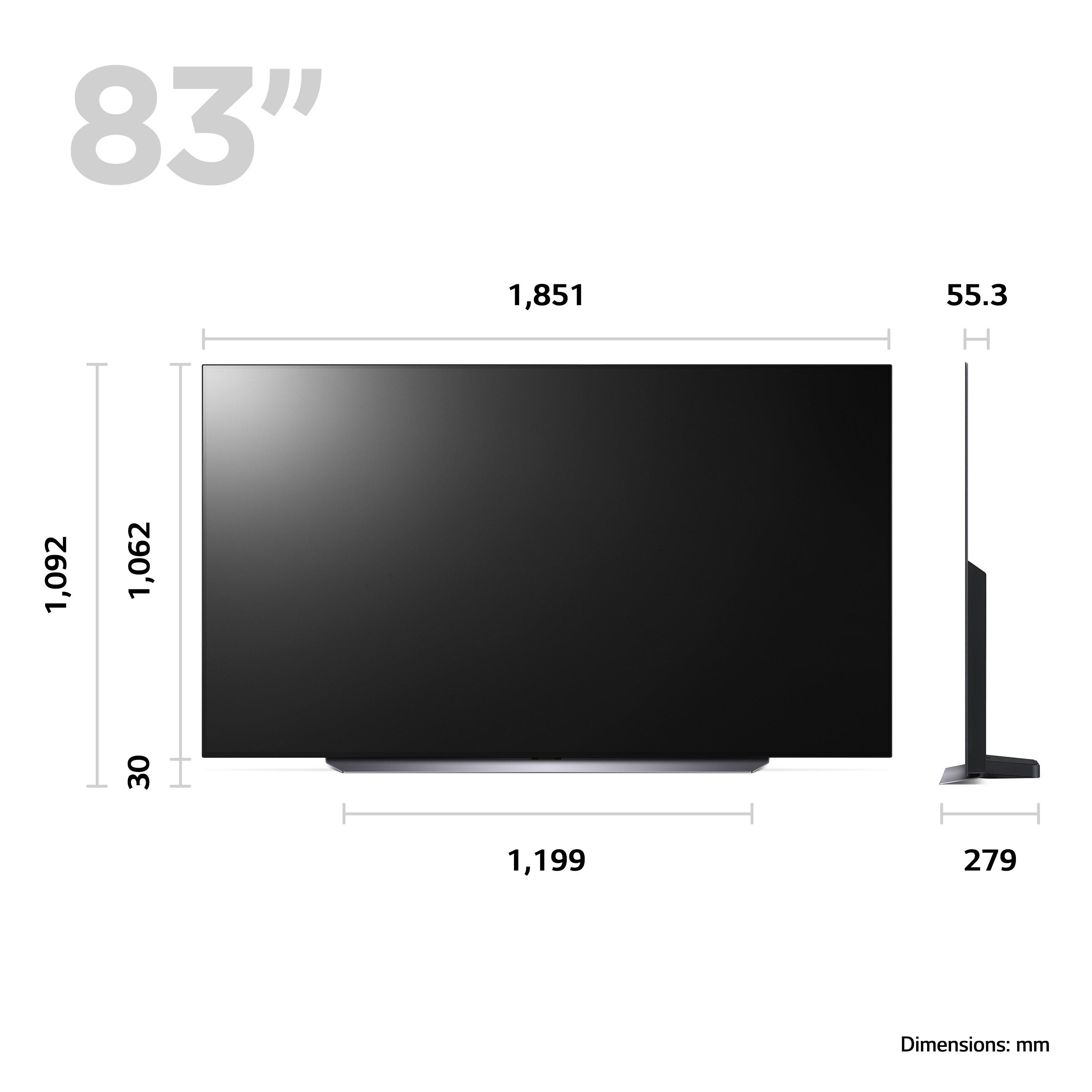 LG OLED83C34LA_AEK 83" 4K Smart OLED TV thumbnail image