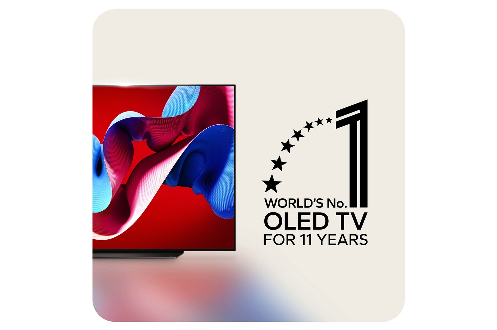 LG OLED83C44LA.AEK 83" 4K OLED Evo C4 Smart TV - Umber Brown thumbnail image