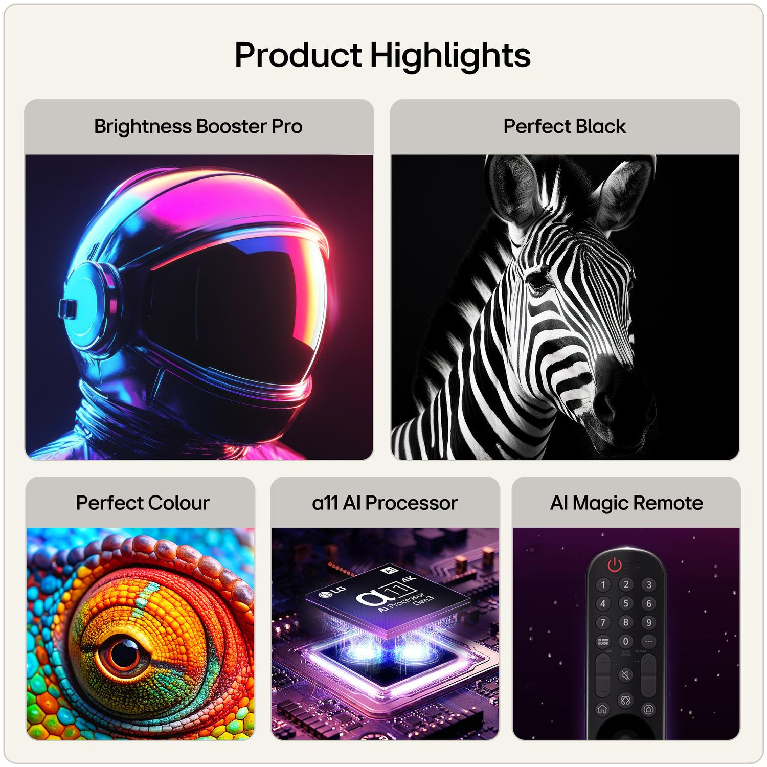 LG OLED83C66LB.AEK 83" 4K OLED Smart TV - Dark Titan Silver thumbnail image
