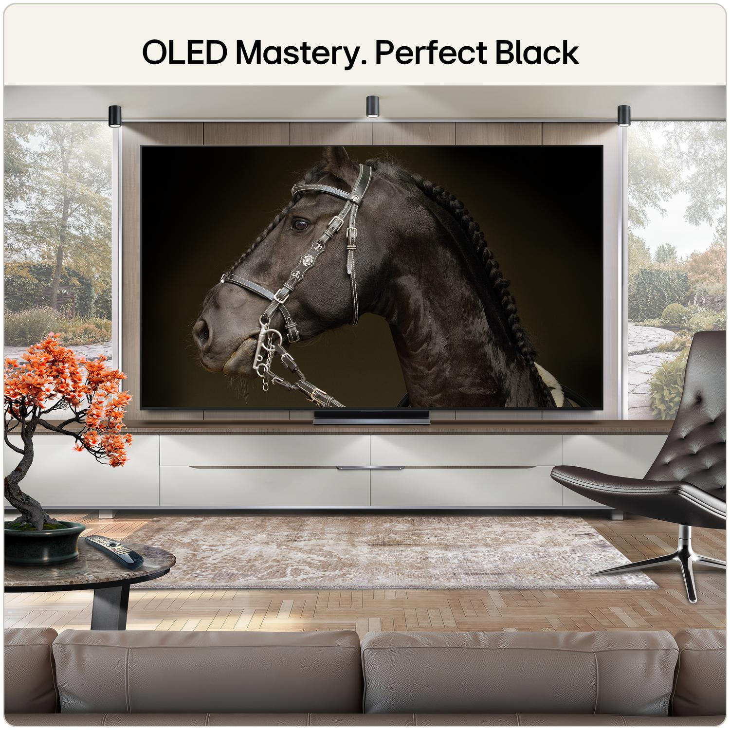 LG OLED83C66LB.AEK 83" 4K OLED Smart TV - Dark Titan Silver thumbnail image
