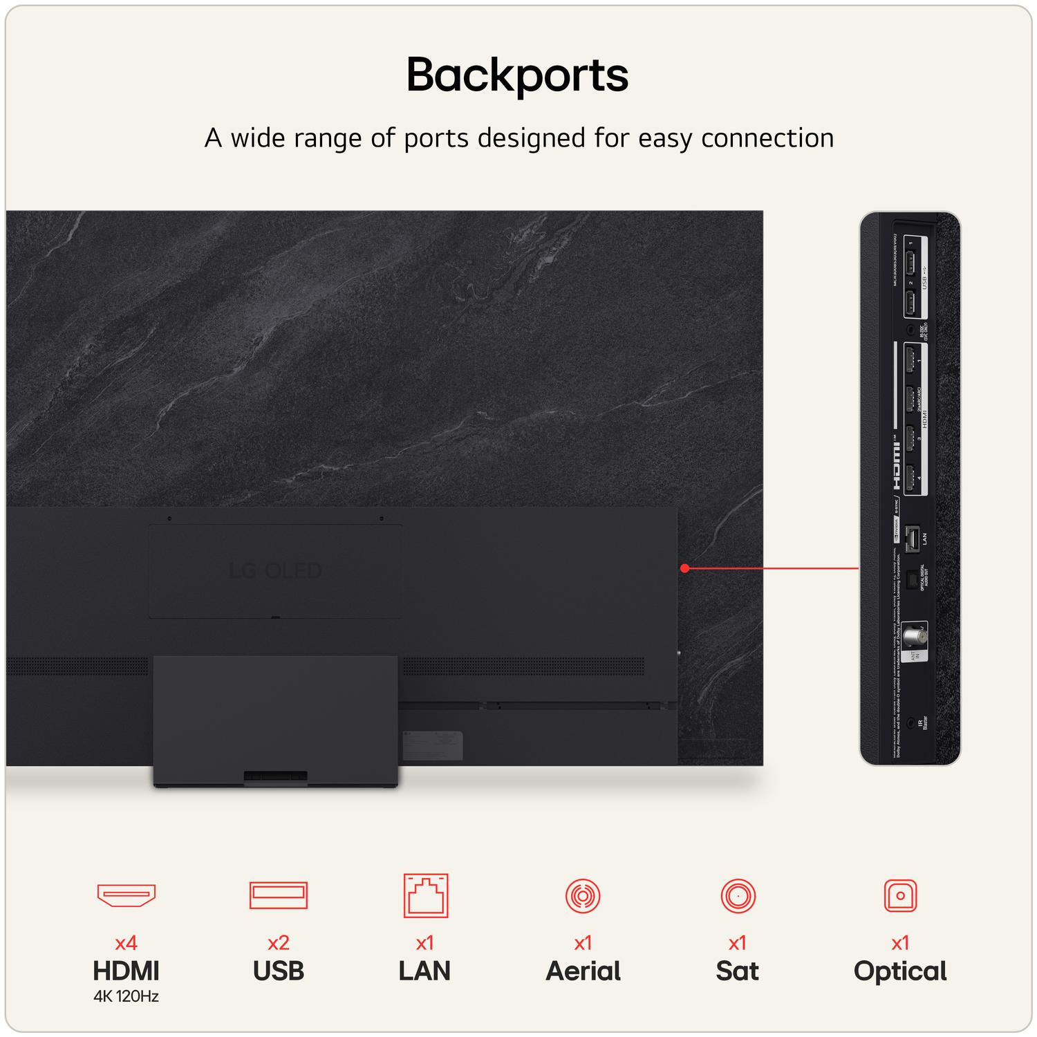 LG OLED83C66LB.AEK 83" 4K OLED Smart TV - Dark Titan Silver thumbnail image