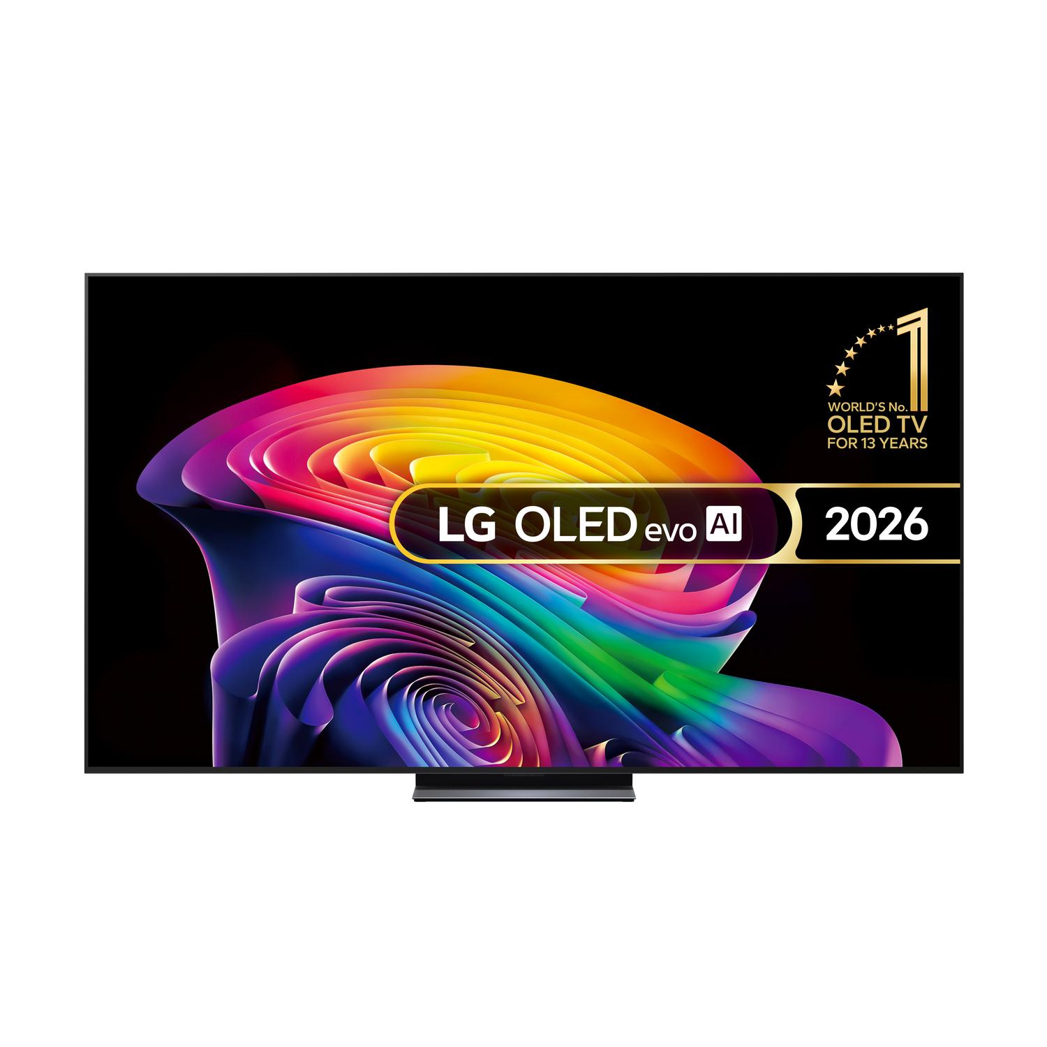 LG OLED83C66LB.AEK 83" 4K OLED Smart TV - Dark Titan Silver thumbnail image