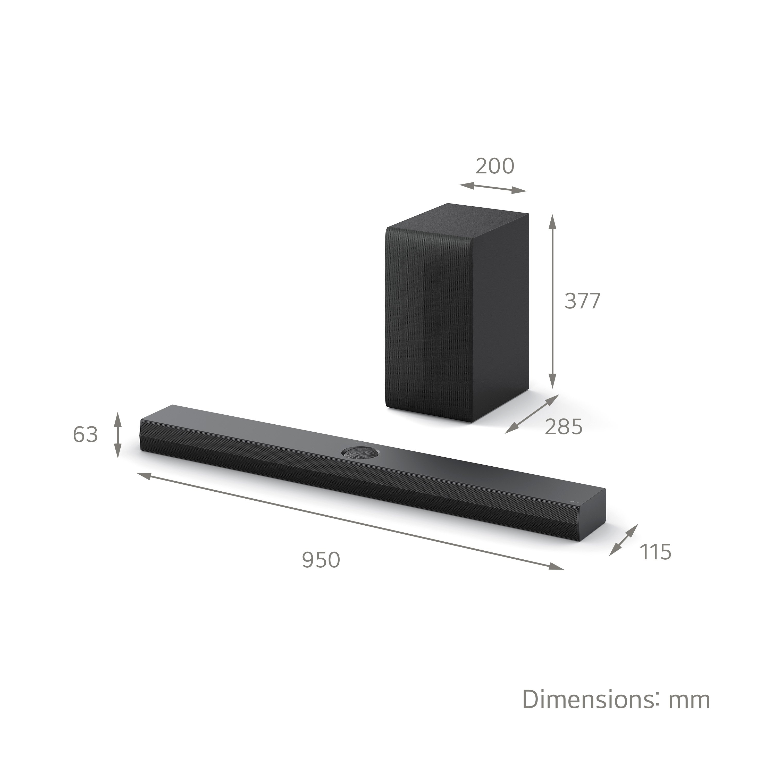 LG US70TY.AGBRLLK Wireless 3.1.1ch Soundbar & Subwoofer  thumbnail image