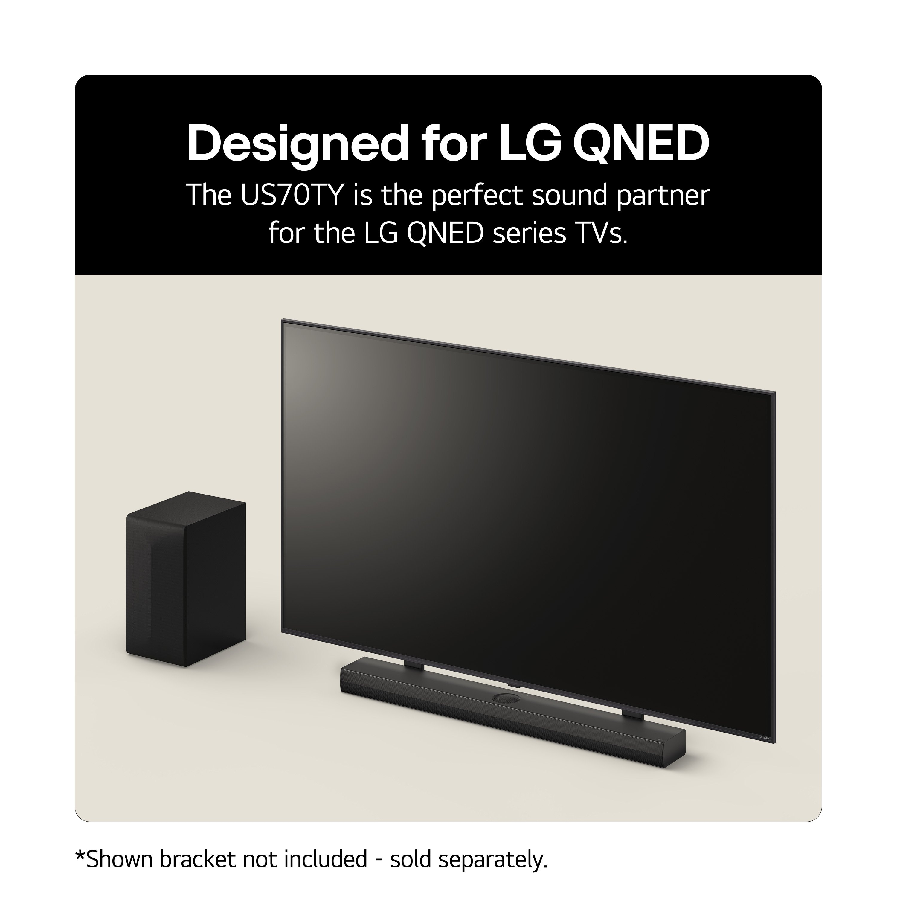 LG US70TY.AGBRLLK Wireless 3.1.1ch Soundbar & Subwoofer  thumbnail image