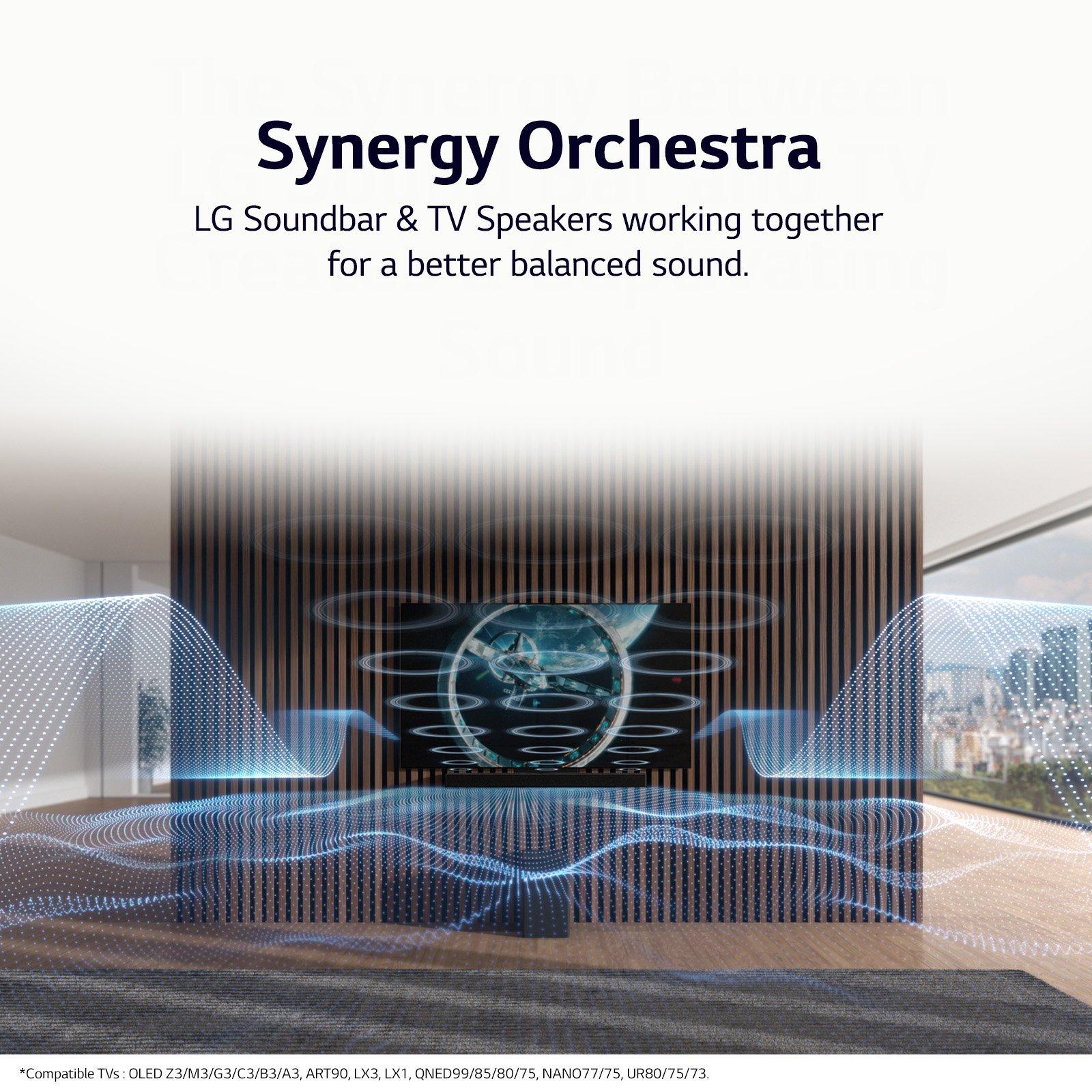 LG USC9S_DGBRLLK 3.1.3 ch Soundbar - Black  thumbnail image
