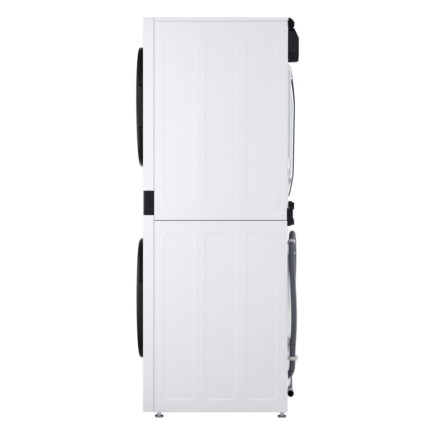 LG WT1210WWF 12kg Wash 10kg Dry 1400rpm Washer Dryer Tower - White thumbnail image