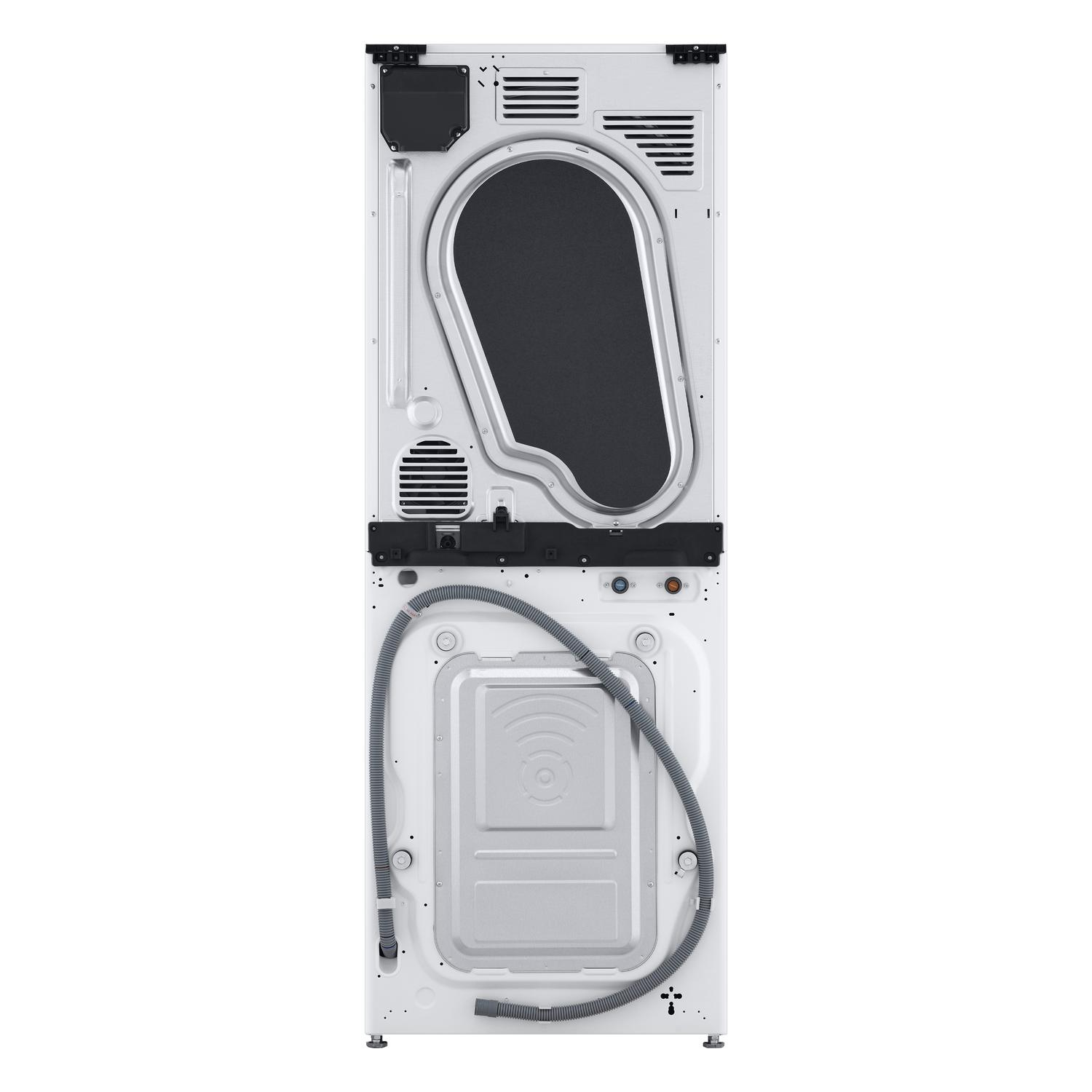 LG WT1210WWF 12kg Wash 10kg Dry 1400rpm Washer Dryer Tower - White thumbnail image