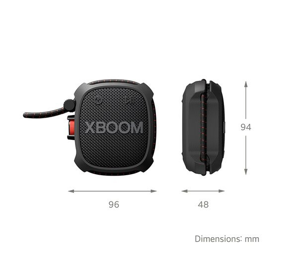 LG XG2TBK.CEUSLLK Go XG2 Portable Bluetooth Speaker  thumbnail image