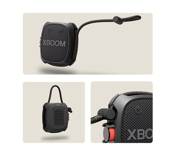 LG XG2TBK.CEUSLLK Go XG2 Portable Bluetooth Speaker  thumbnail image