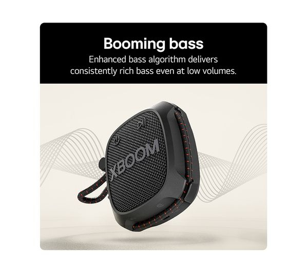 LG XG2TBK.CEUSLLK Go XG2 Portable Bluetooth Speaker  thumbnail image