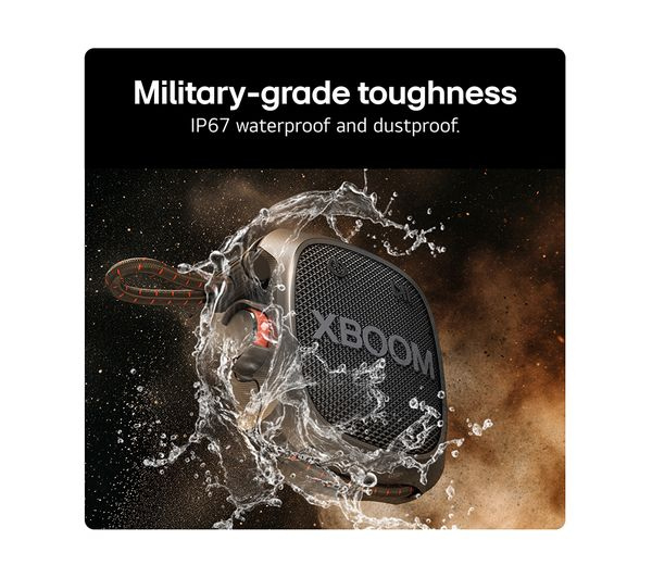 LG XG2TBK.CEUSLLK Go XG2 Portable Bluetooth Speaker  thumbnail image