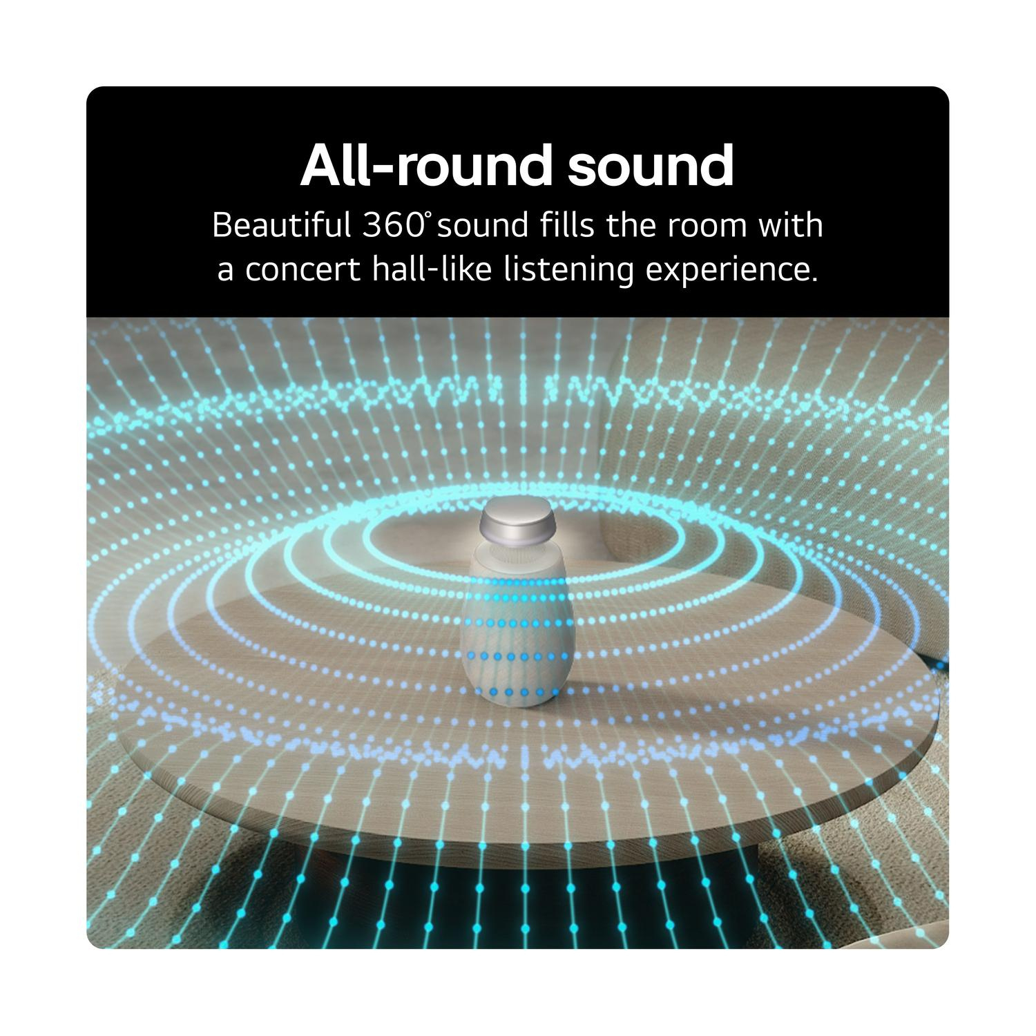 LG XO2TBE.CEUSLLK Xboom 360 Bluetooth Speaker thumbnail image