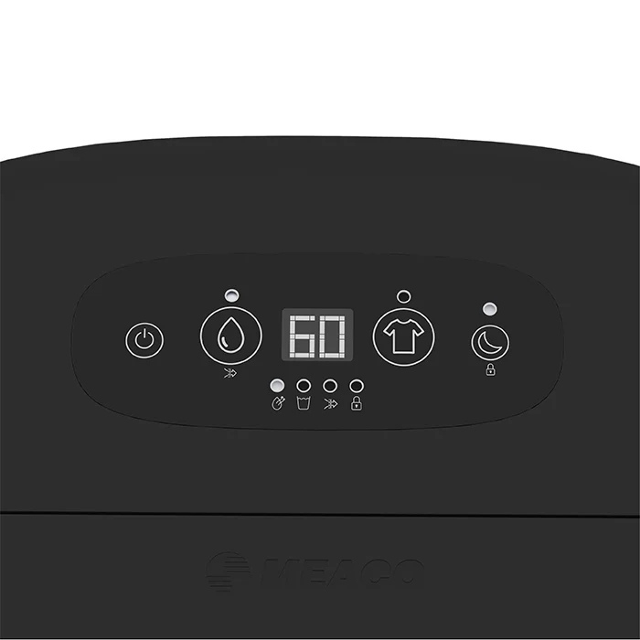 Meaco ARETEONE20L MeacoDry Arete One 20L Dehumidifier & Air Purifier - White and charcoal black thumbnail image
