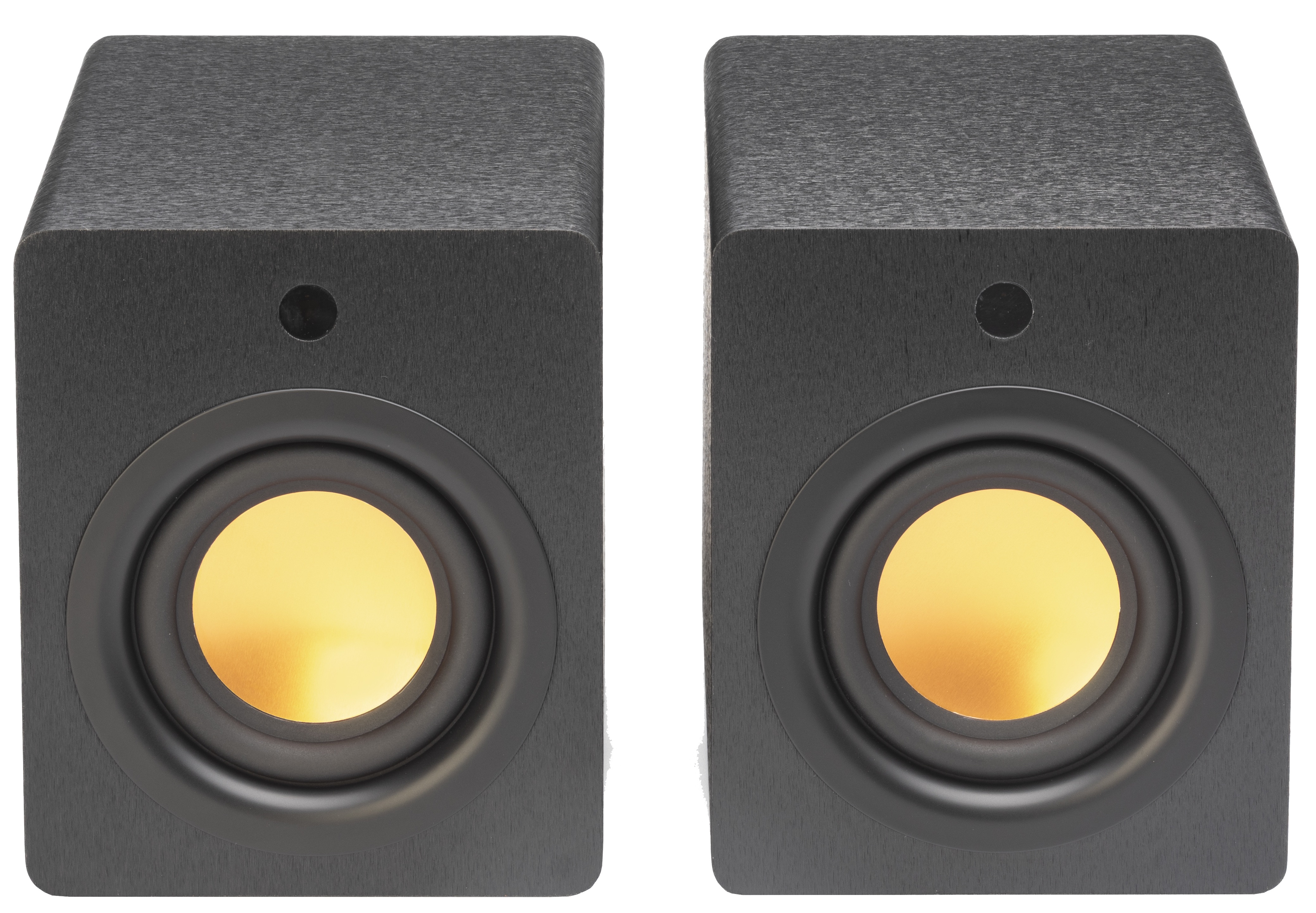 Mitchell Acoustics Ustream Cube Active stereo wireless Speakers - Black thumbnail image