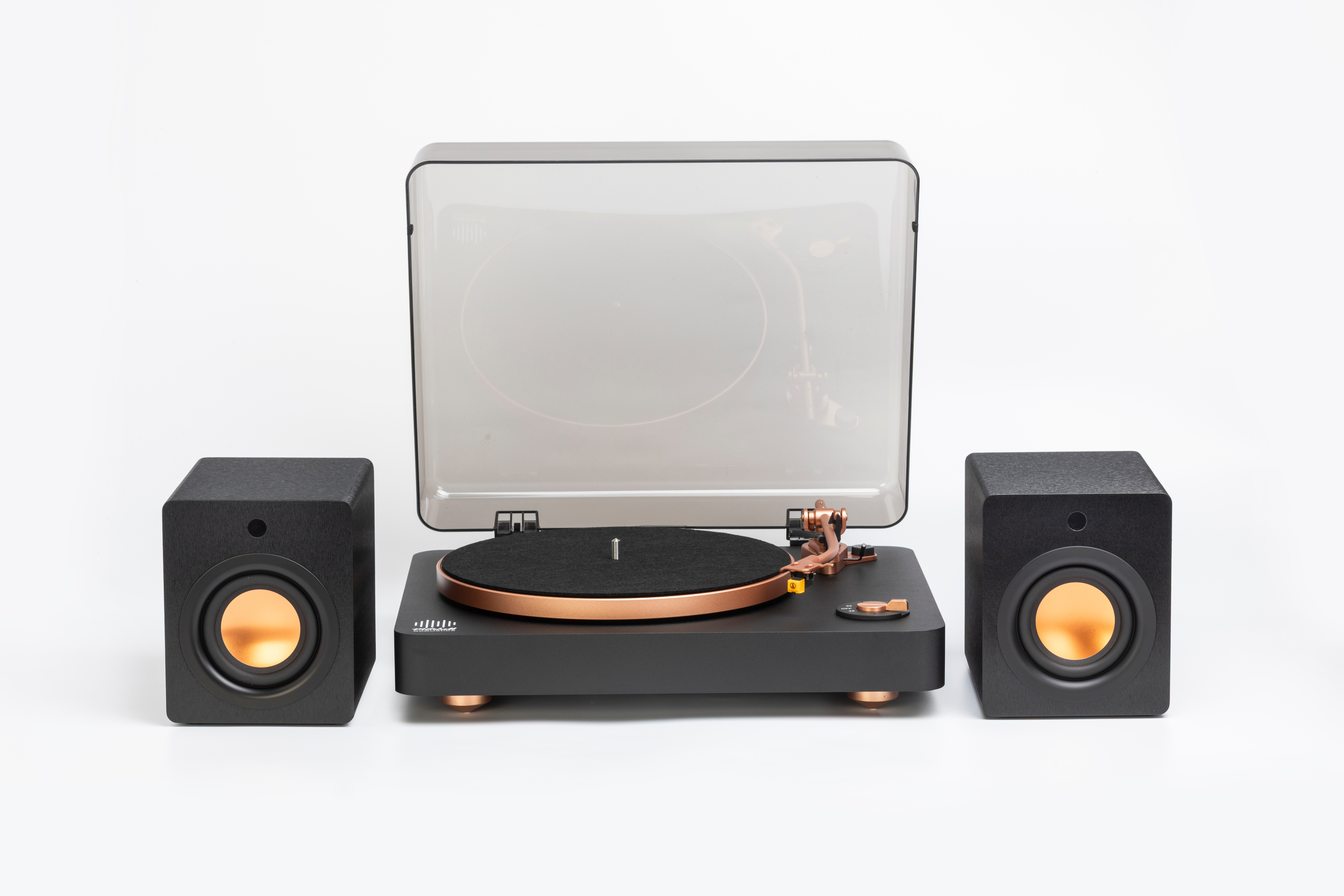 Mitchell Acoustics uStream Groove Turntable with Speakers thumbnail image