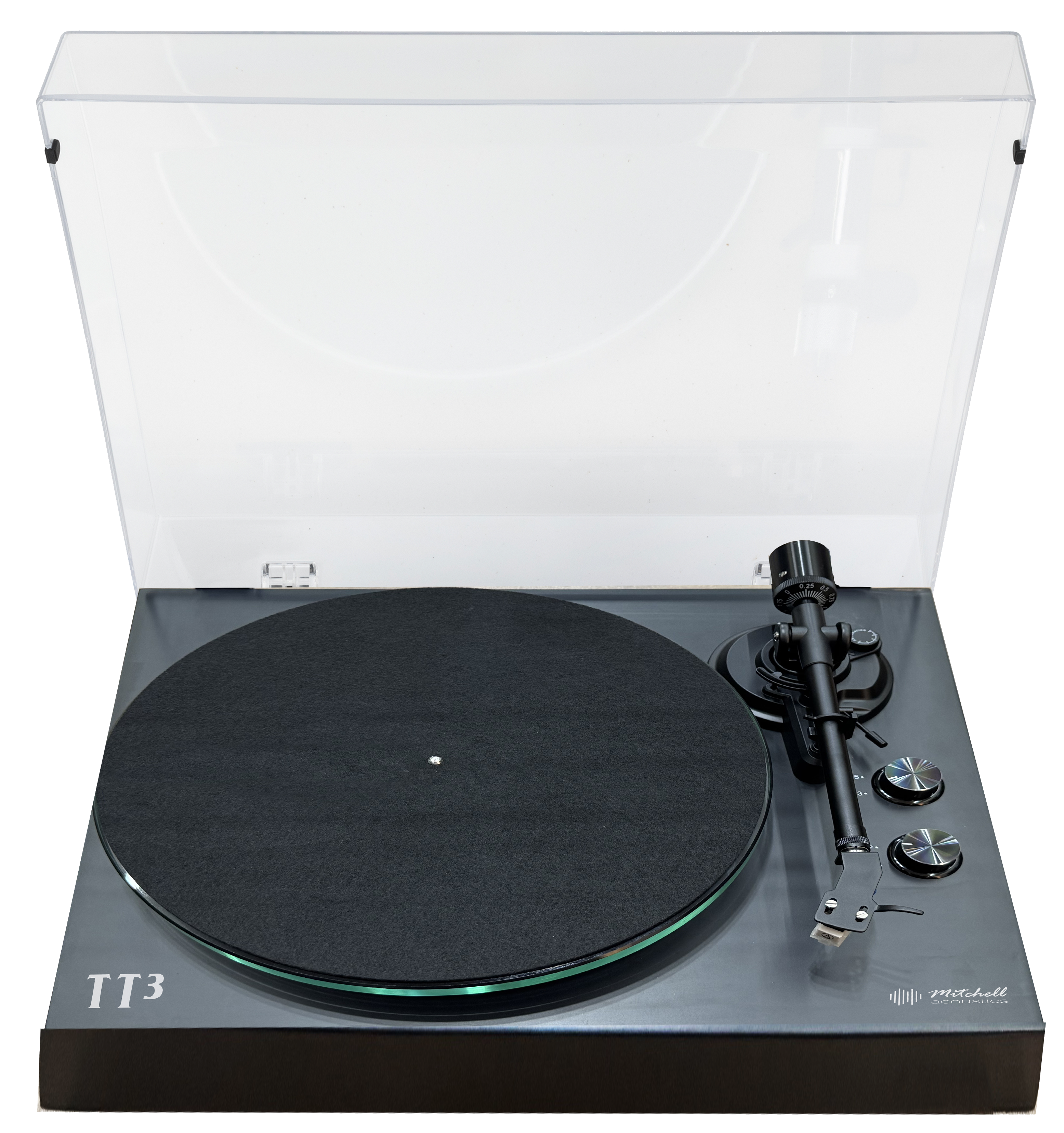 Mitchell Acoustics UStream TT3 Bluetooth vinyl Turntable - Black thumbnail image